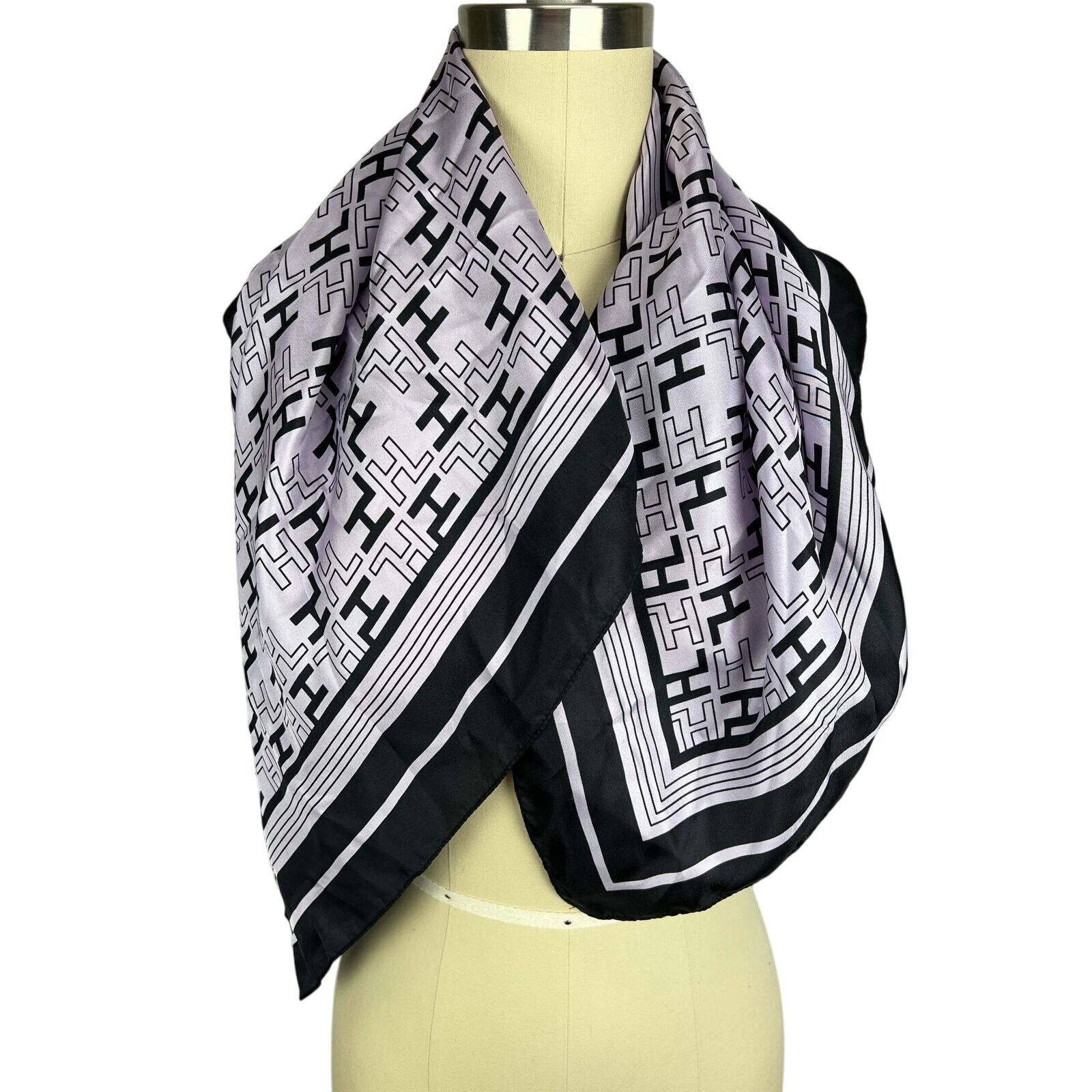 Herve Leger Herve Leger silk logo scarf Size ONE SIZE - 2 Thumbnail