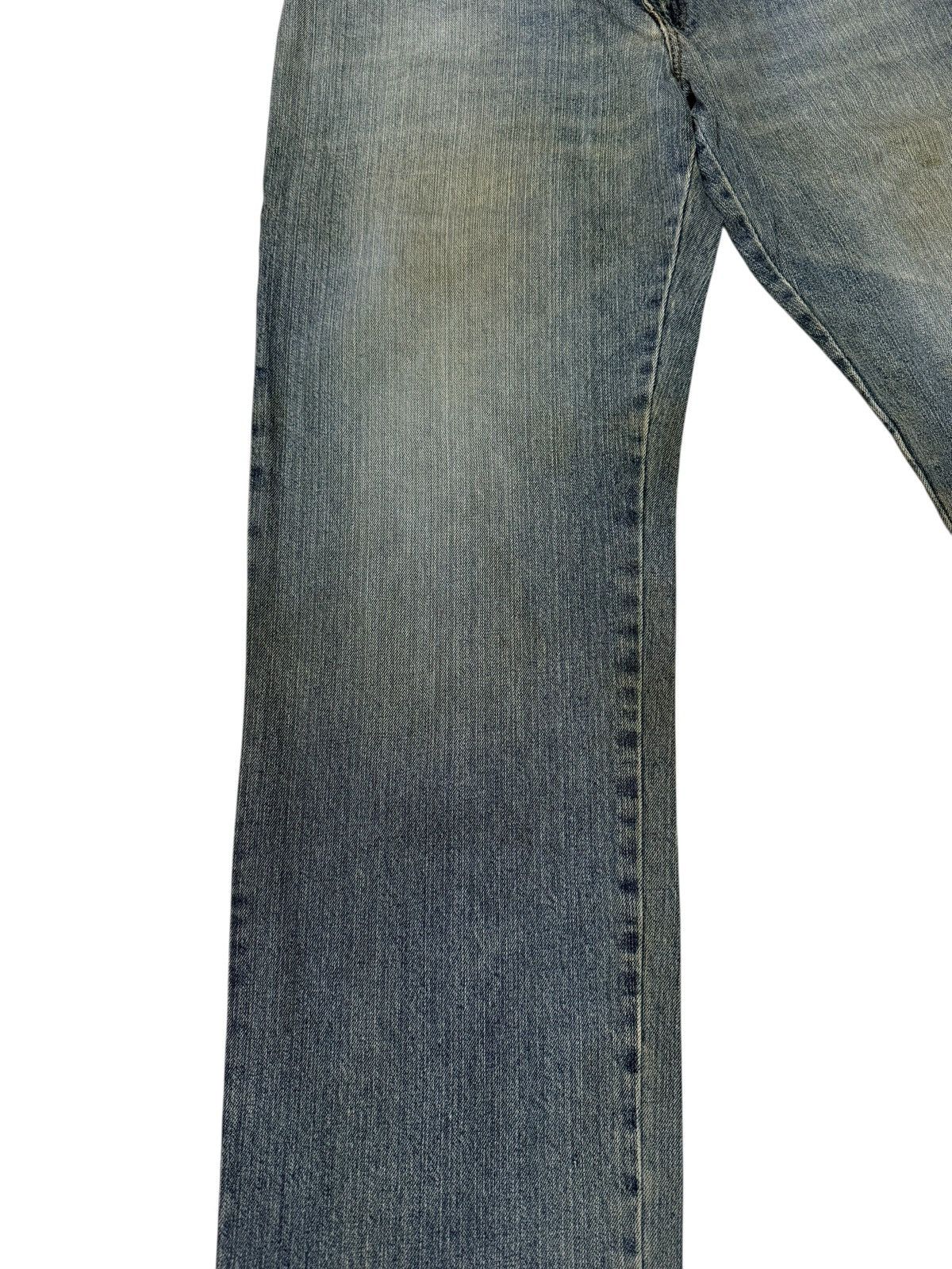 Japanese Brand Dominate Handcrafted Sukajan Embroidered Koi Fish Jeans Size US 34 / EU 50 - 8 Thumbnail