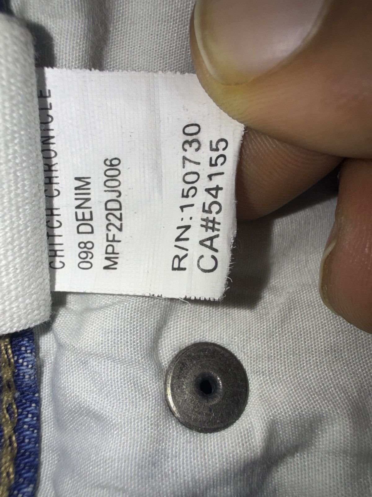 Ksubi KSUBI Chitch Chronicle Slim Jeans Size US 34 / EU 50 - 3 Thumbnail