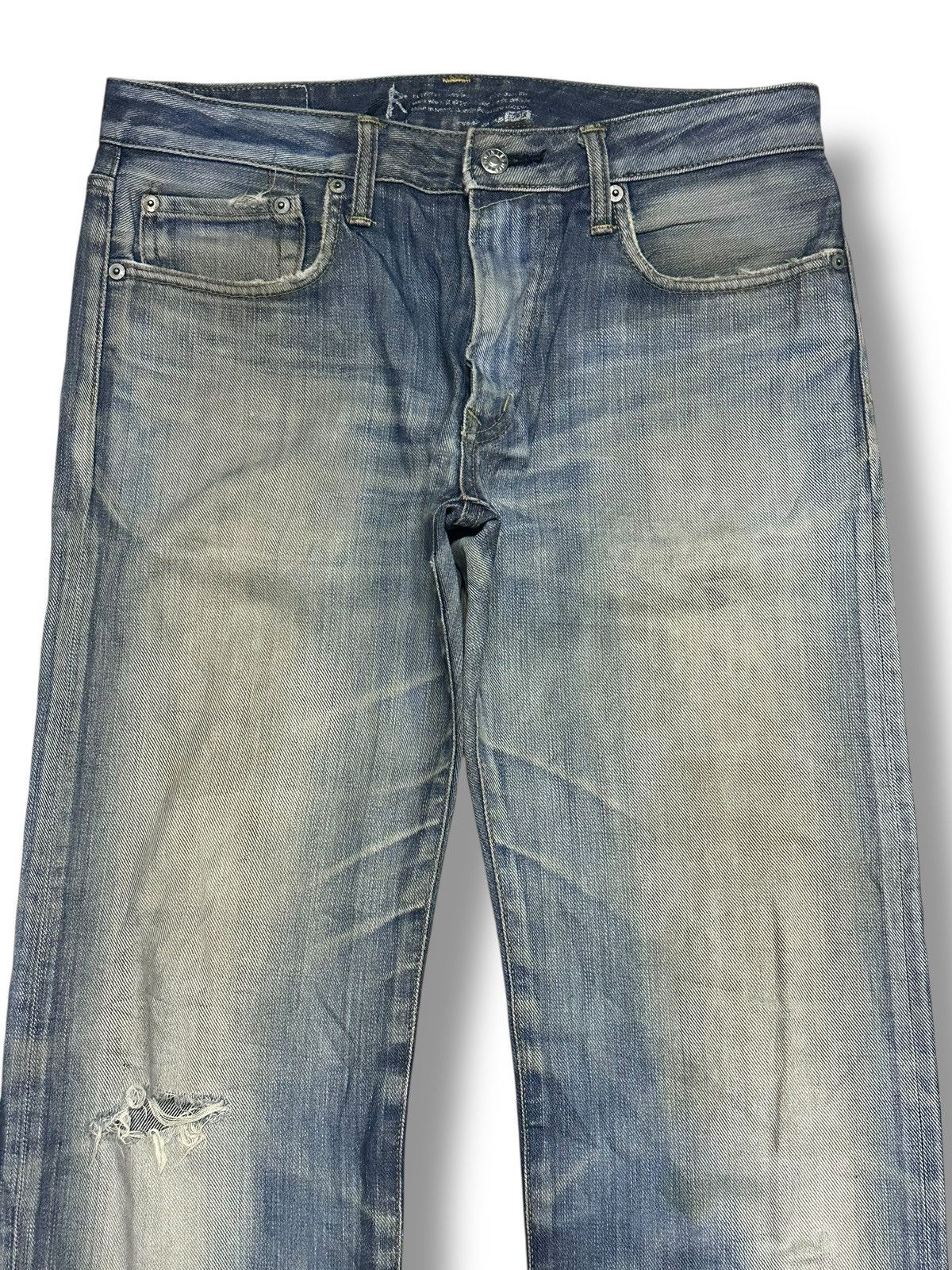 Edwin Edwin 502R Vintage Straight Loose With Faded Wash Size US 34 / EU 50 - 3 Thumbnail