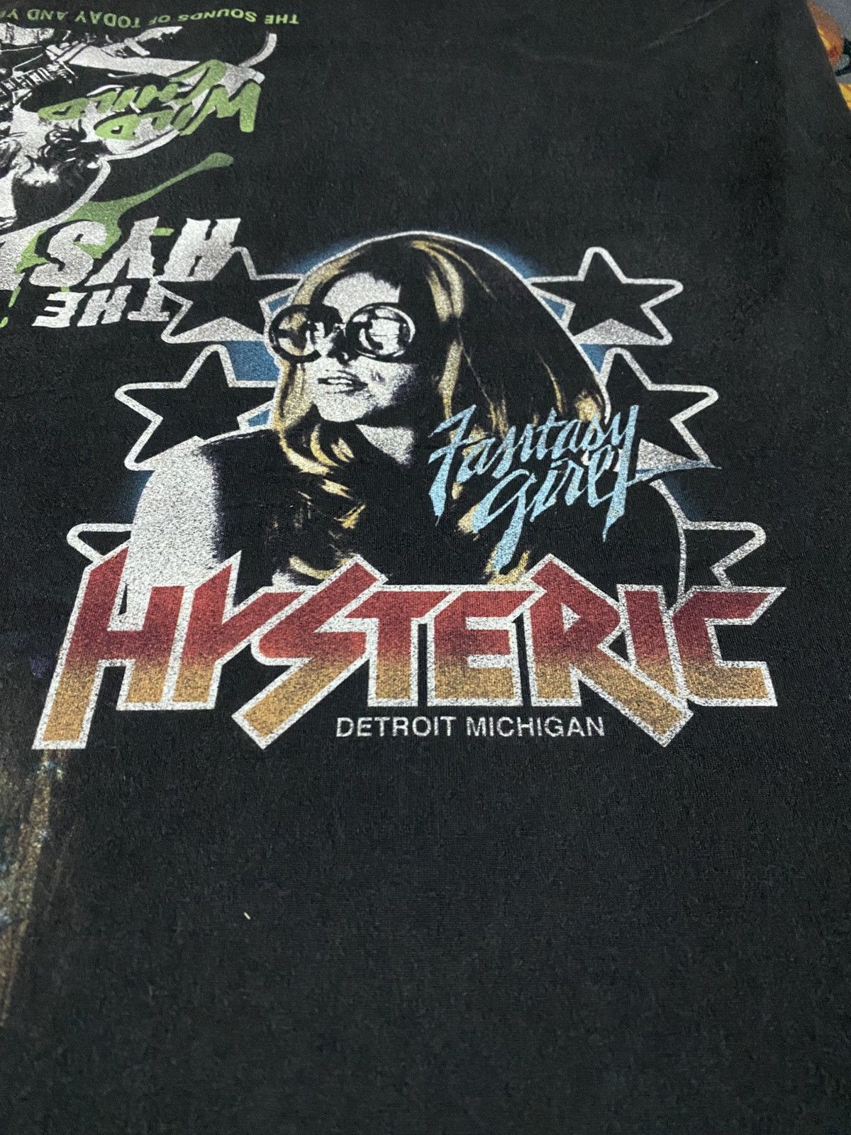 Hysteric Glamour Hysteric Glamour Monster Of Rock Metal Full Print T Shirt Size US L / EU 52-54 / 3 - 8 Thumbnail