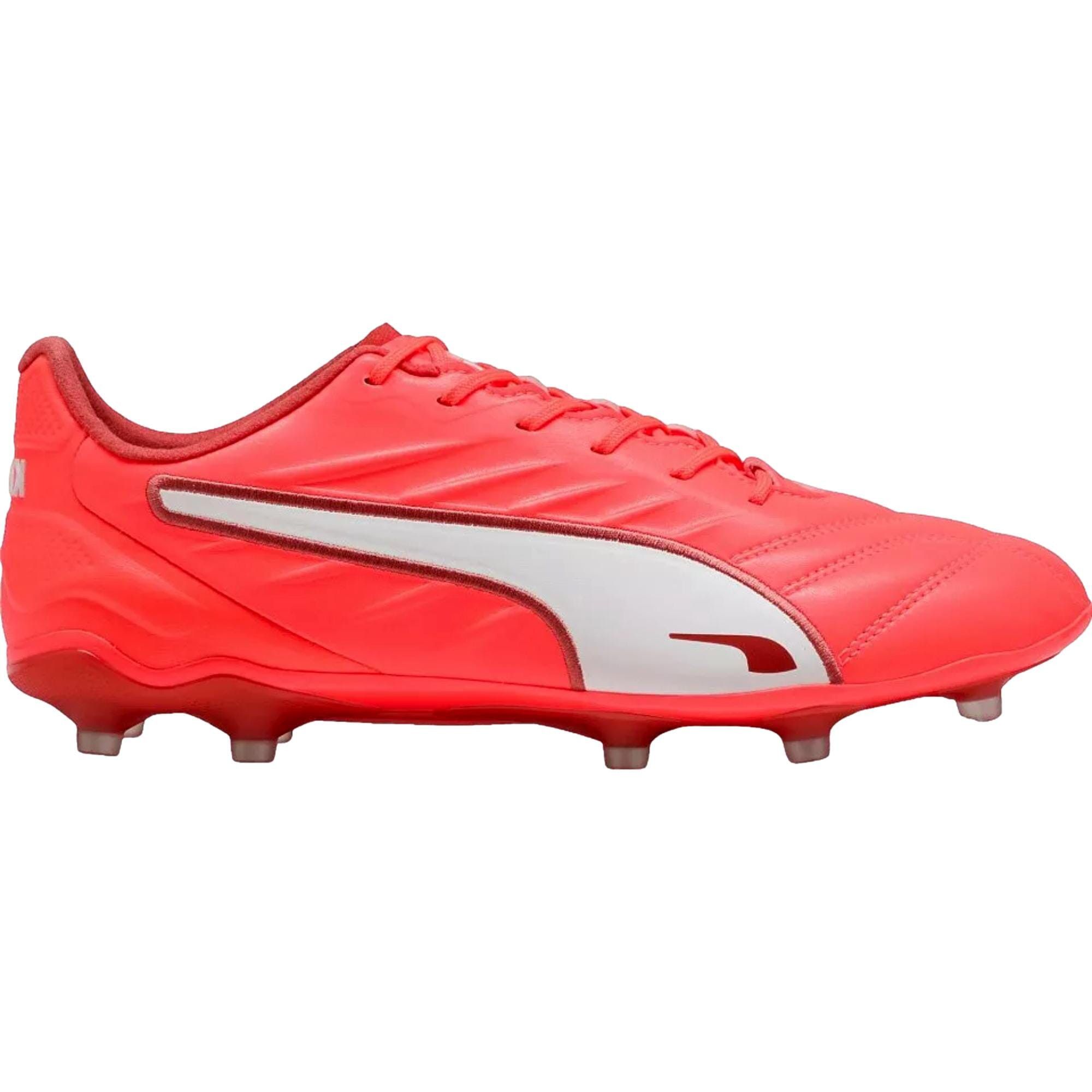 Puma King Pro FG/AG Glowing Red / White / Red Fire 108308-01 Size US 10 / EU 43 - 1 Thumbnail