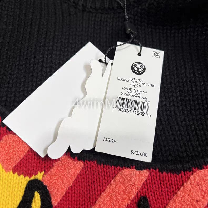 Billionaire Boys Club BBC ICECREAM Handcrafted Running Dog Knit Sweater Q7 Size US M / EU 48-50 / 2 - 4 Thumbnail