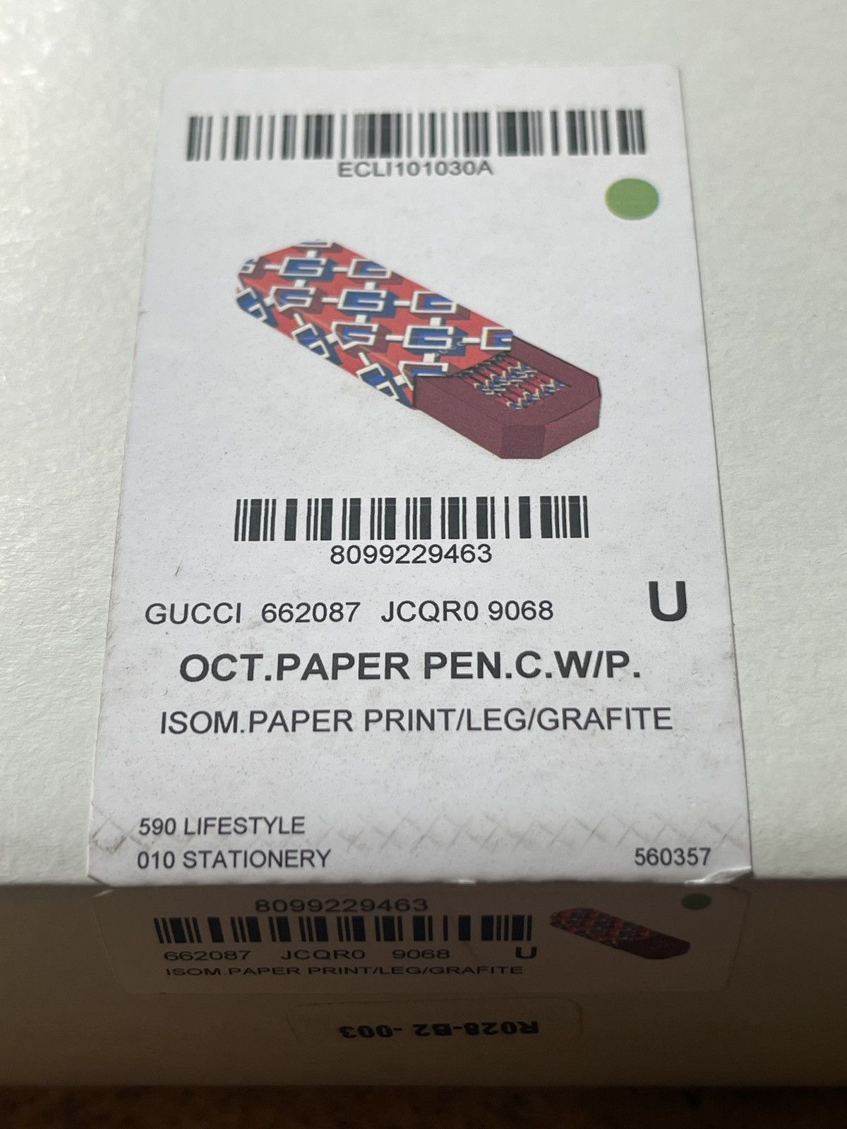 Gucci Gucci Geometric G logo Pencil Set Size ONE SIZE - 6 Thumbnail