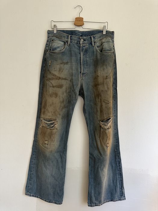 Acne Studios Acne Studios 2021m Penicillin Dirty Wash Jeans | Grailed