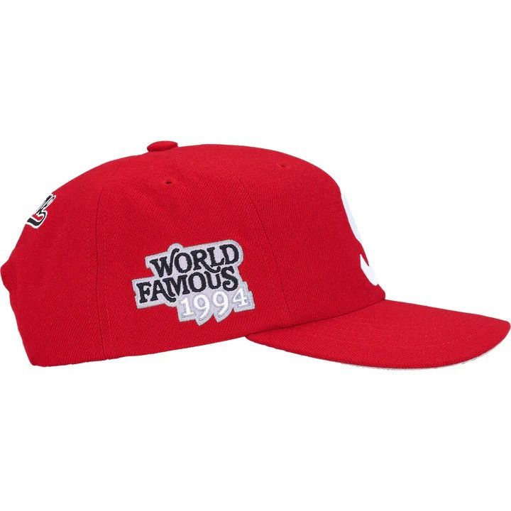 Supreme Supreme World Famous S Logo 6-Panel (SS26) Red Size ONE SIZE - 6 Thumbnail