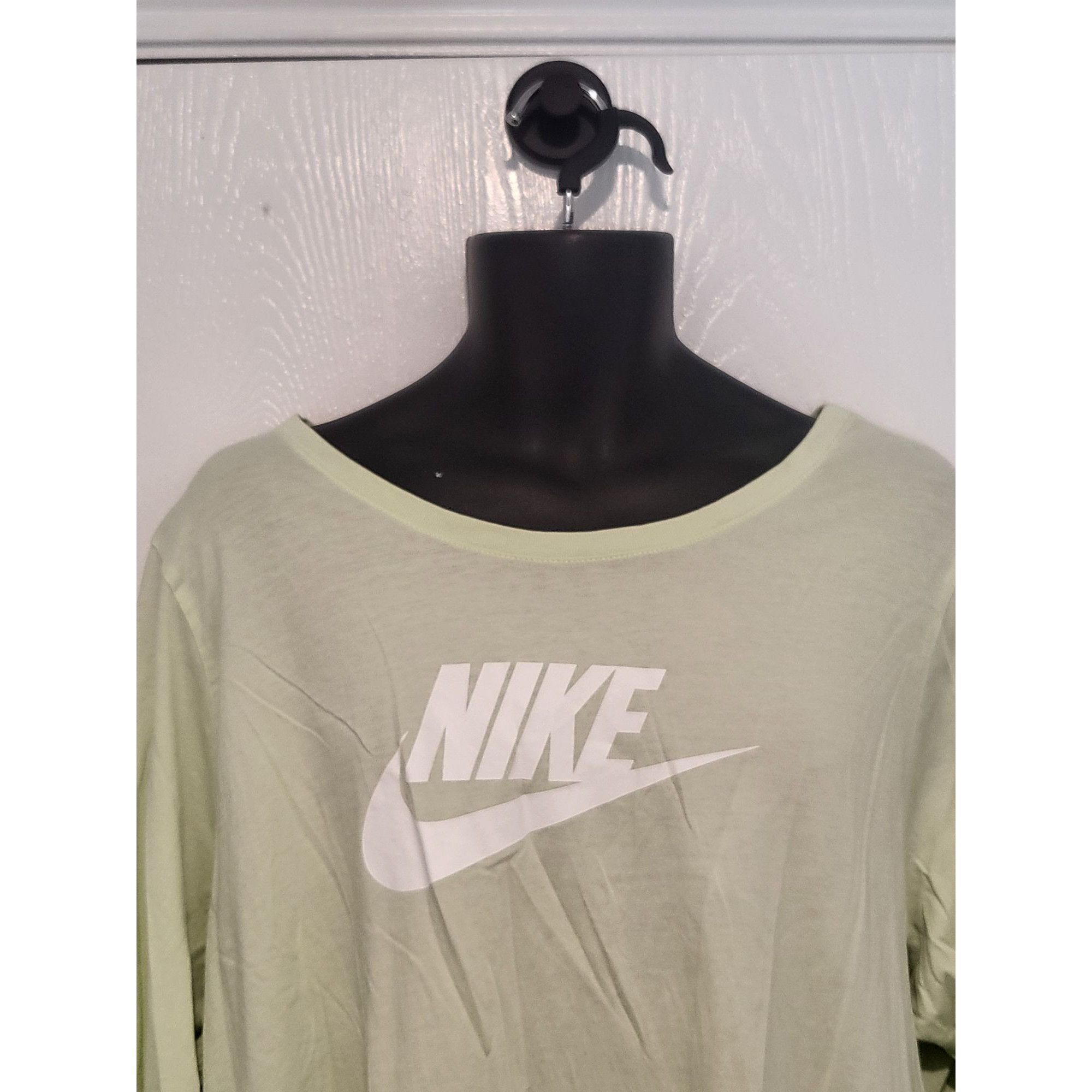 Nike Nike Women Sportswear Essentials Long-Sleeve Logo T-Shirt Wo Size XXL / US 16-18 / IT 52-54 - 2 Thumbnail