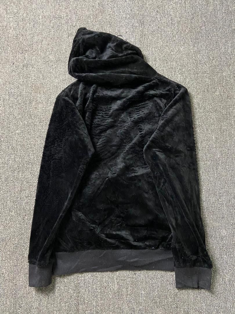 Japanese Brand Cubic Sugar Poem Velvet Zip Up Hoodie Jacket (188) Size US M / EU 48-50 / 2 - 2 Thumbnail