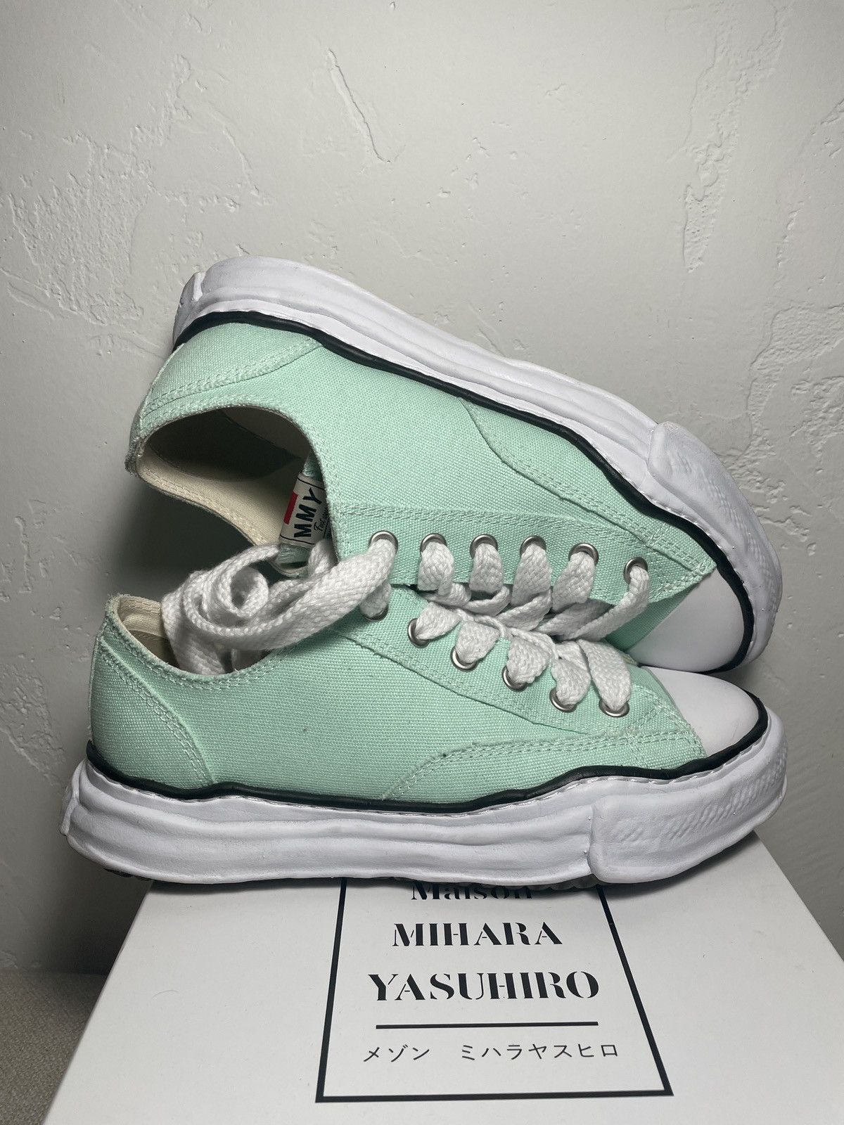Maison MIHARA YASUHIRO Maison Mihara Light Blue Peterson Low (SIZE 42) Size US 9 / EU 42 - 5 Thumbnail