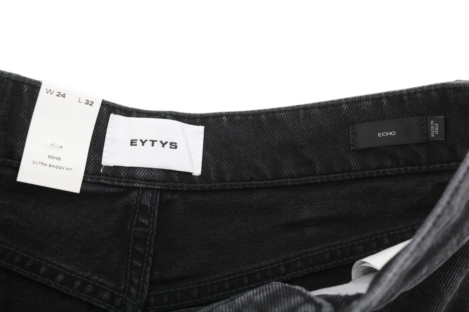 Eytys ECHO SULPHUR ULTRA BAGGY W24/L32 Black Faded RRP370 89318 Size 24" / US 00 / IT 34 - 11 Thumbnail