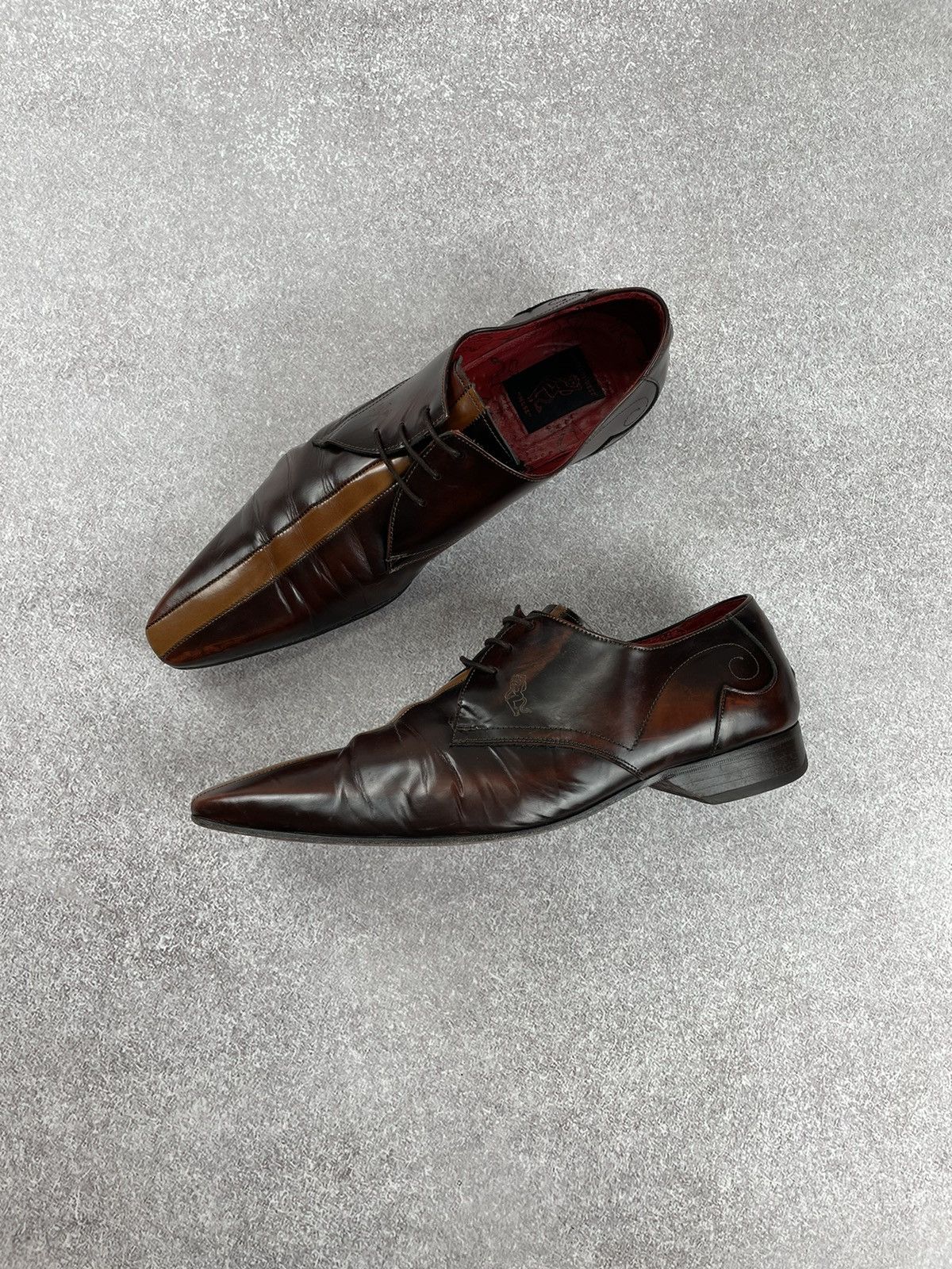 Jeffery West × Vintage × Western Rise Jeffery West Muse Classic Leather Cowboy Shoes Size 9 Size US 9 / EU 42 - 12 Thumbnail