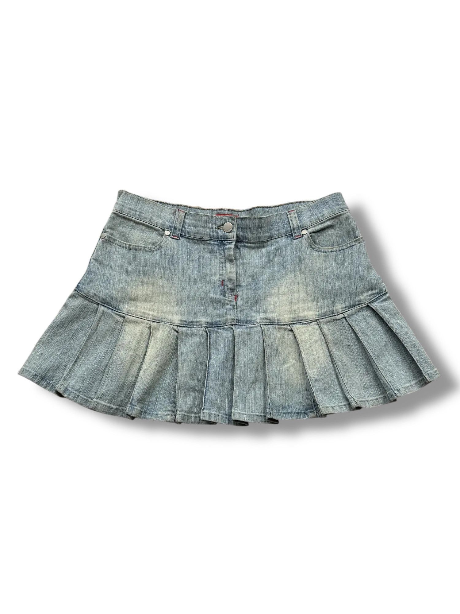 Vintage Mini Flare Skirt From The 90s(V271) Size 30" / US 8 / IT 44 - 1 Thumbnail