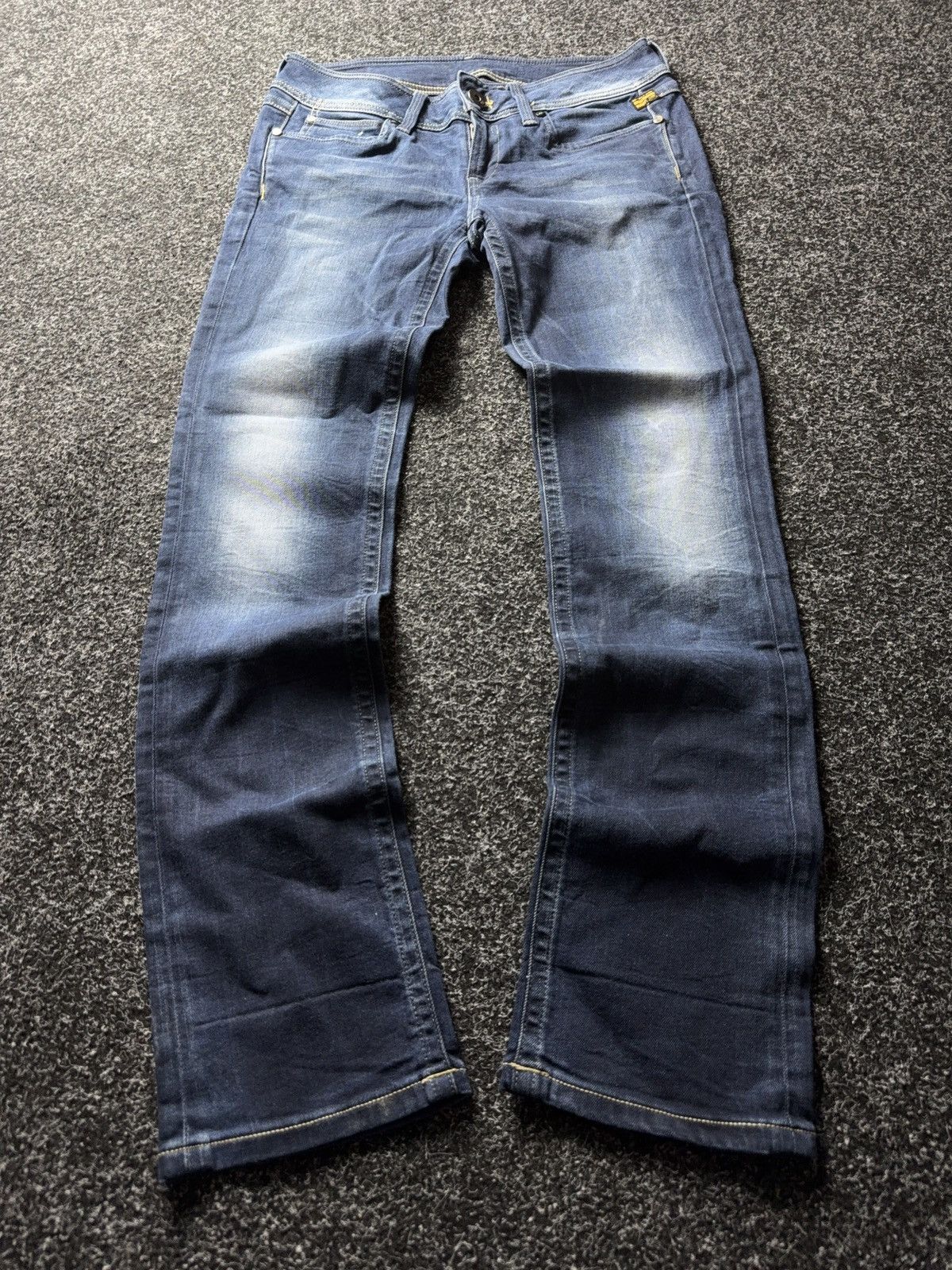 G-Star Vintage 00s Y2K G-Star RAW Straight Jeans Dark Wash Size 29" - 1 Thumbnail