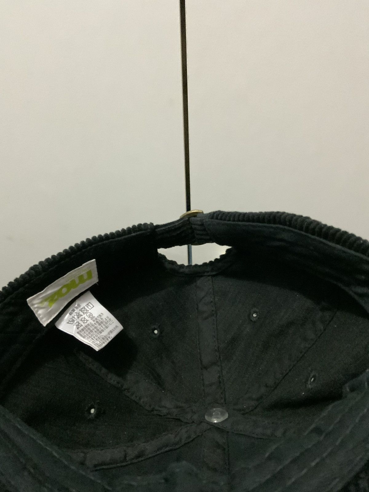 Japanese Brand Moz Sweden Corduroi Black Hat Size ONE SIZE - 9 Thumbnail
