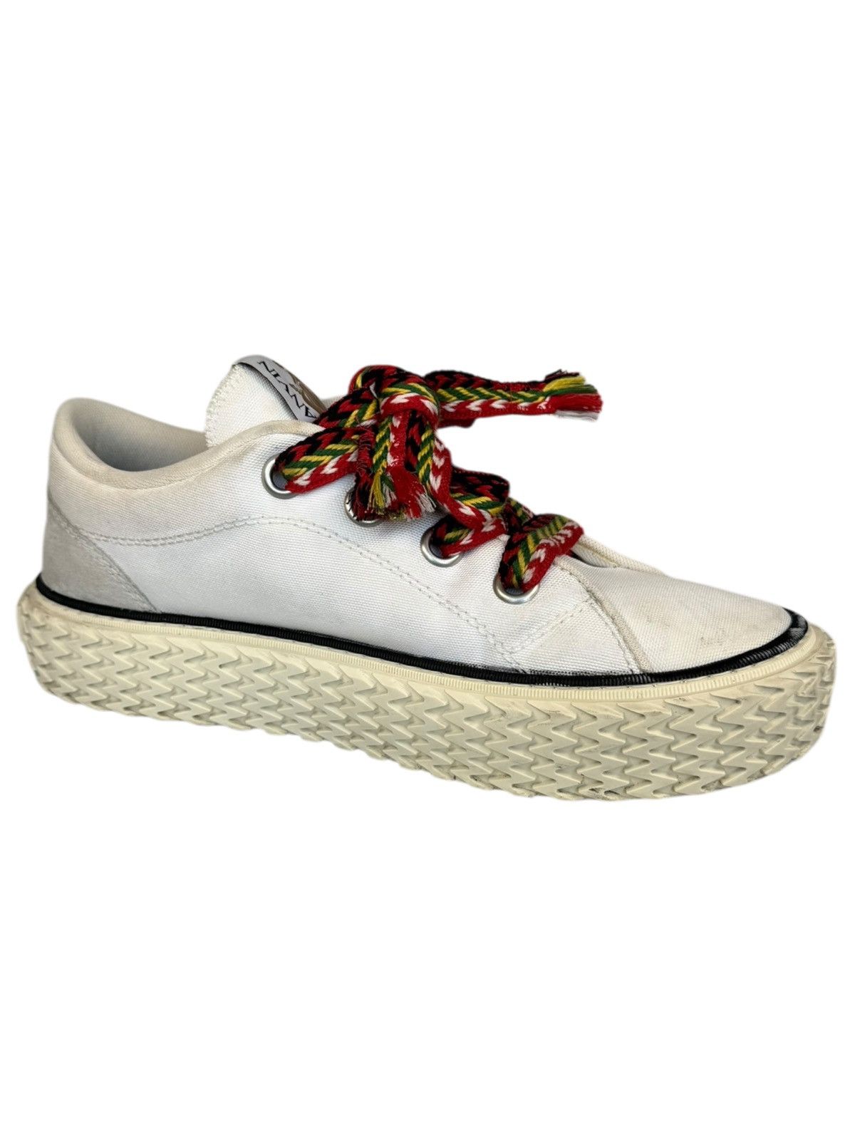 Lanvin Lanvin White Curbies Sneaker Size US 10 / EU 43 - 4 Thumbnail