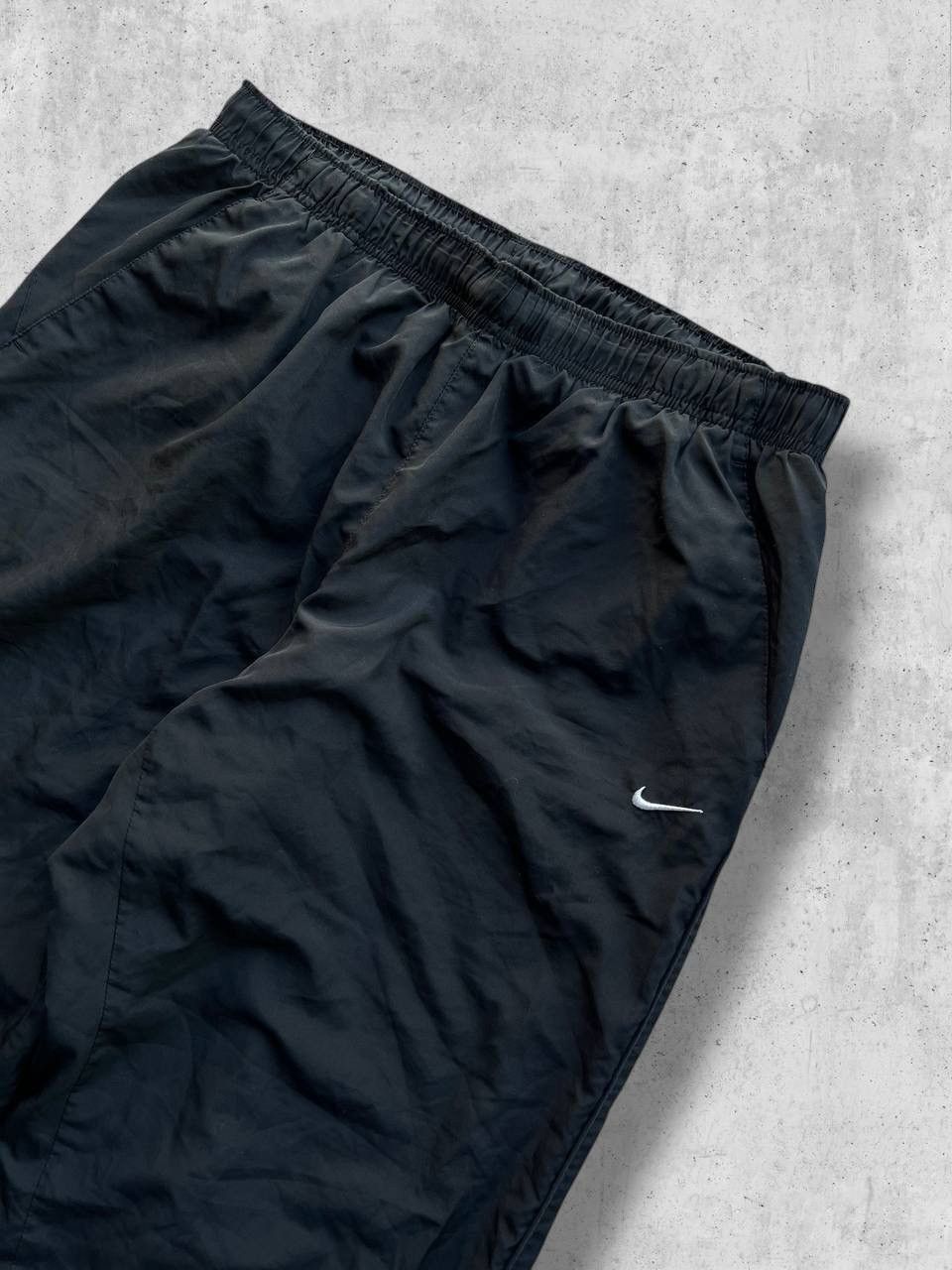 Nike Nike VINTAGE track pants swoosh logo baggy Size US 34 / EU 50 - 4 Thumbnail