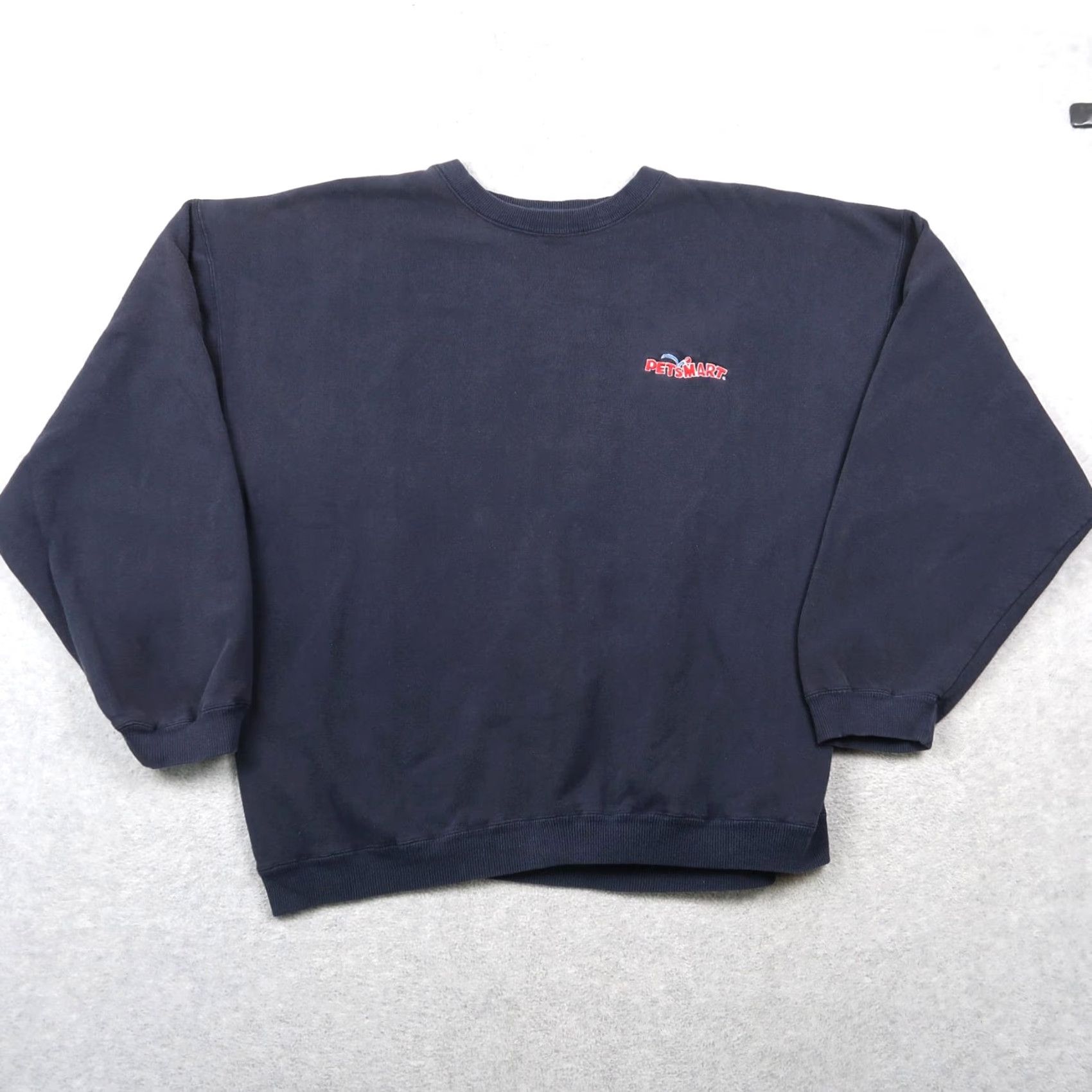 Vintage VINTAGE 90s PetSmart Promotional Sweater Crewneck Sweatshirt Men 3XL Blue Cotton Blend Pullover 90s Theme Size US XXL / EU 58 / 5 - 2 Thumbnail