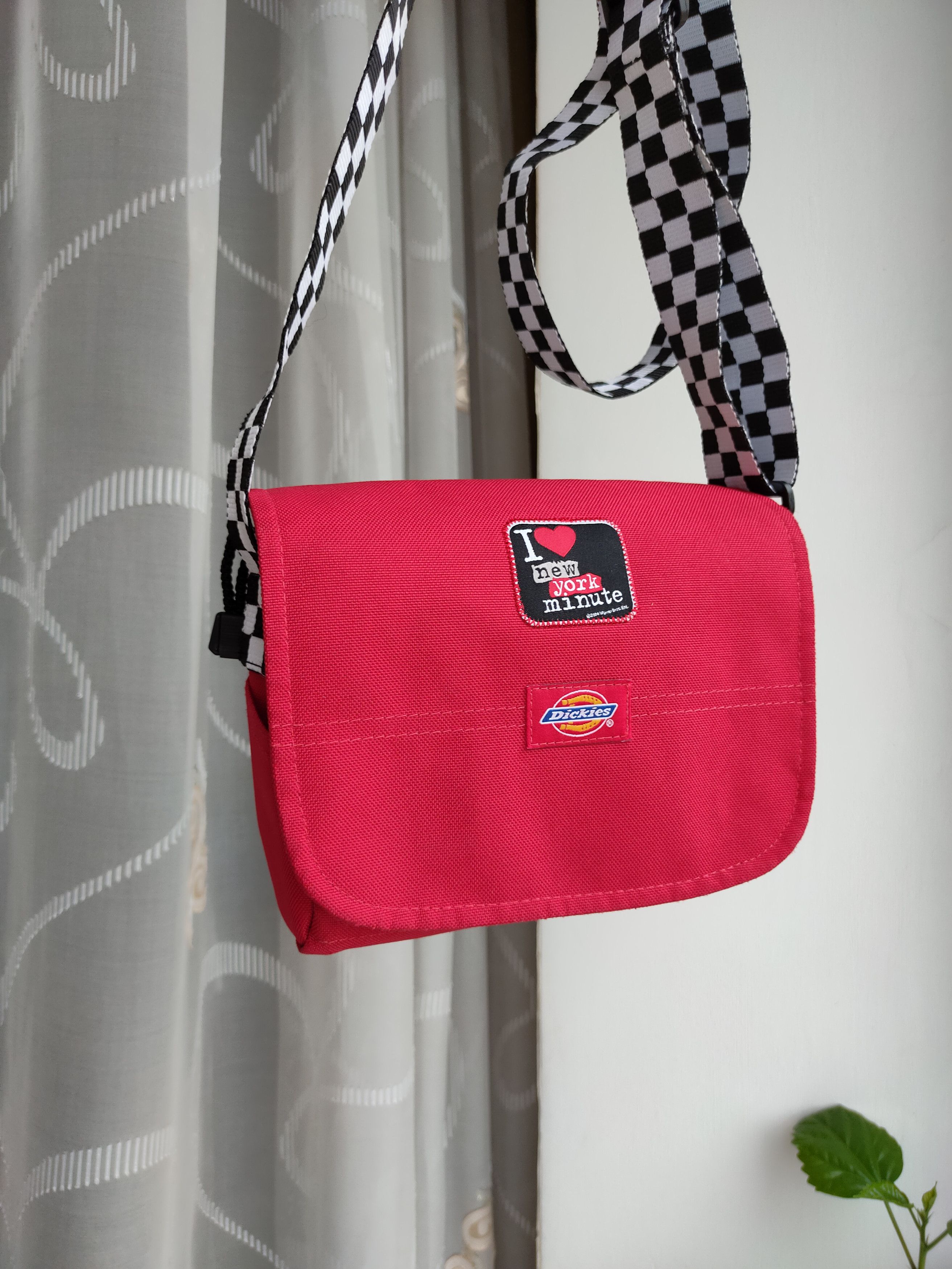 Dickies Vintage Y2K Dickies YakPak Messenger Bag Crossbody Checkered Size ONE SIZE - 2 Thumbnail