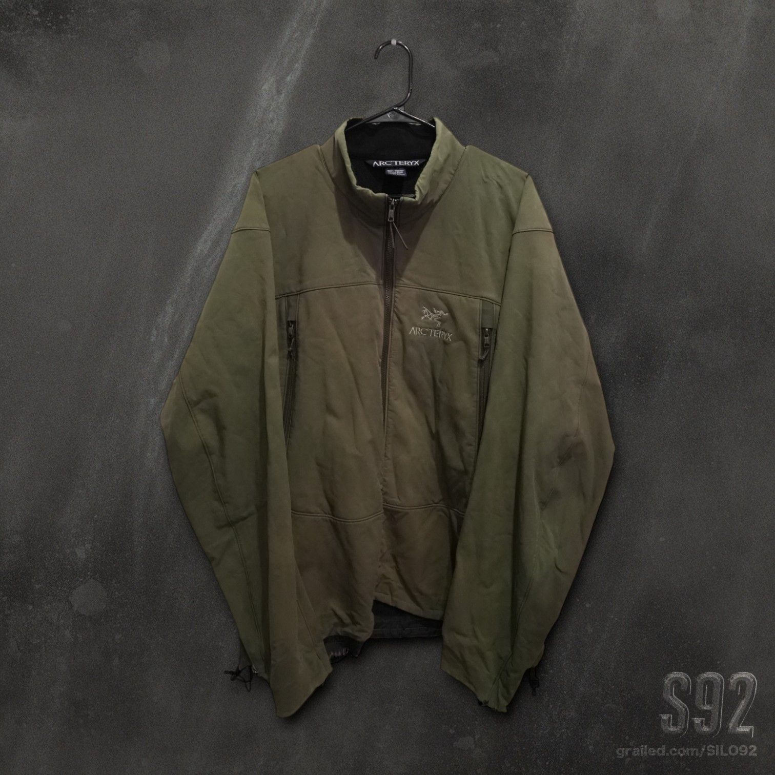 Arc'Teryx Vintage Leaf Gamma Jacket // XL Green