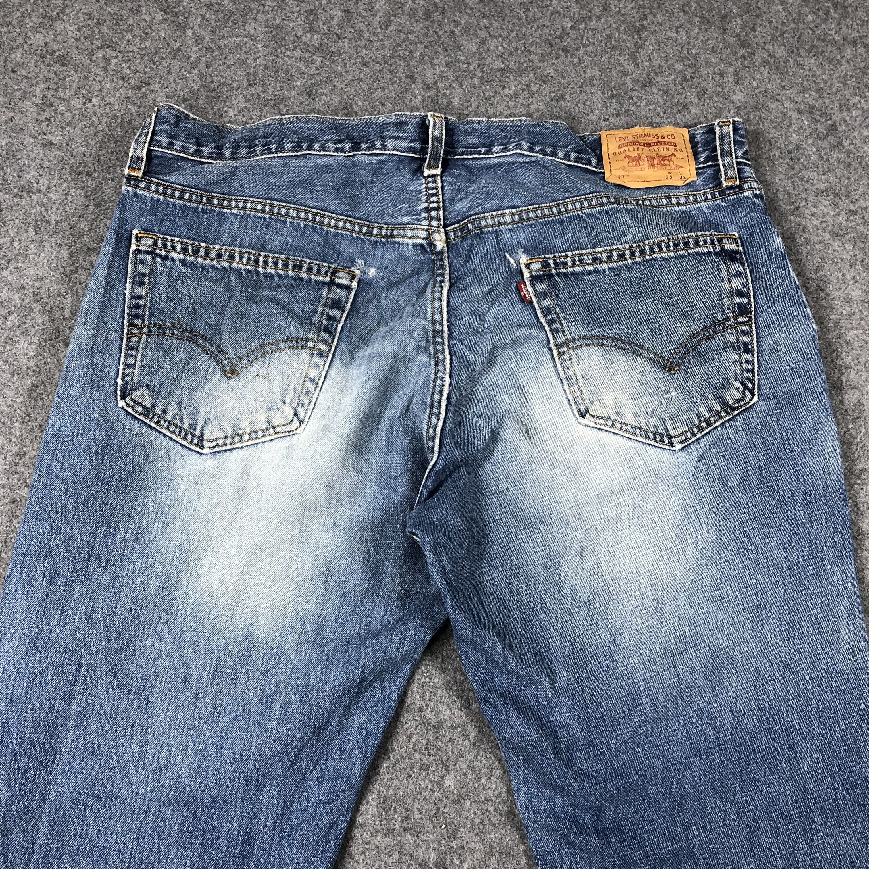 Levi's × Vintage Vintage Levis Jeans Lot 527-JM691 Size US 38 / EU 54 - 7 Thumbnail