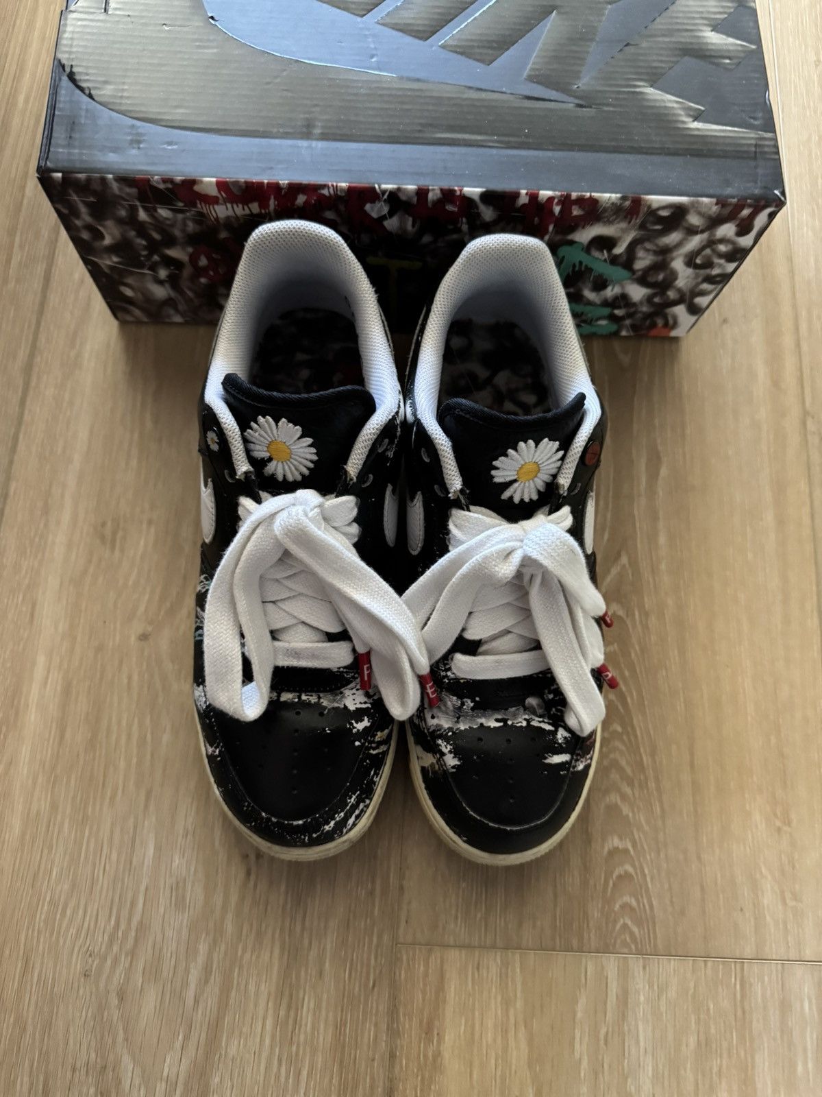Nike Nike Air Force 1 Low G-Dragon Peaceminusone Para-Noise Size US 9 / EU 42 - 4 Thumbnail