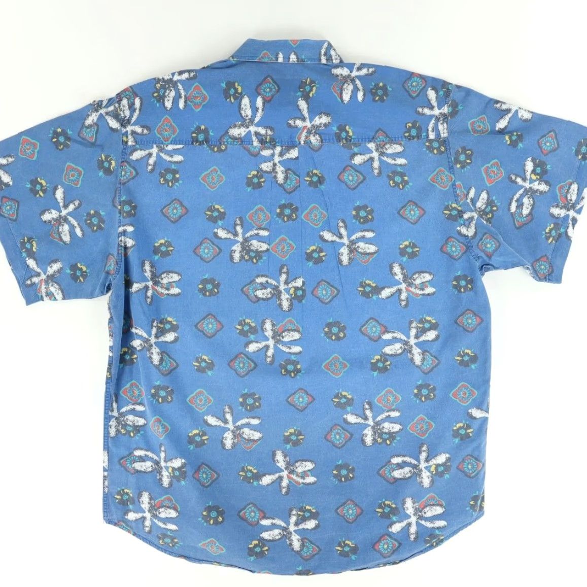 Gloverall VTG Bayou Sport Shirt Men L Blue All Over Print Button Down Cotton VTG Bayou Sport Shirt Men L Blue All Over Print Button Down Cotton Size US L / EU 52-54 / 3 - 4 Thumbnail