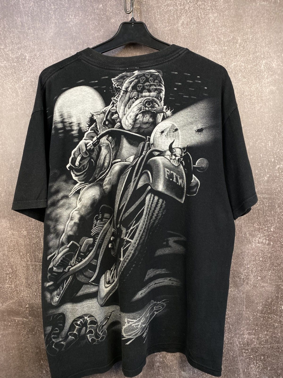 Liquid Blue Vintage Liquid Blue Bulldog All Over Print T Shirt Size US XL / EU 56 / 4 - 1 Thumbnail