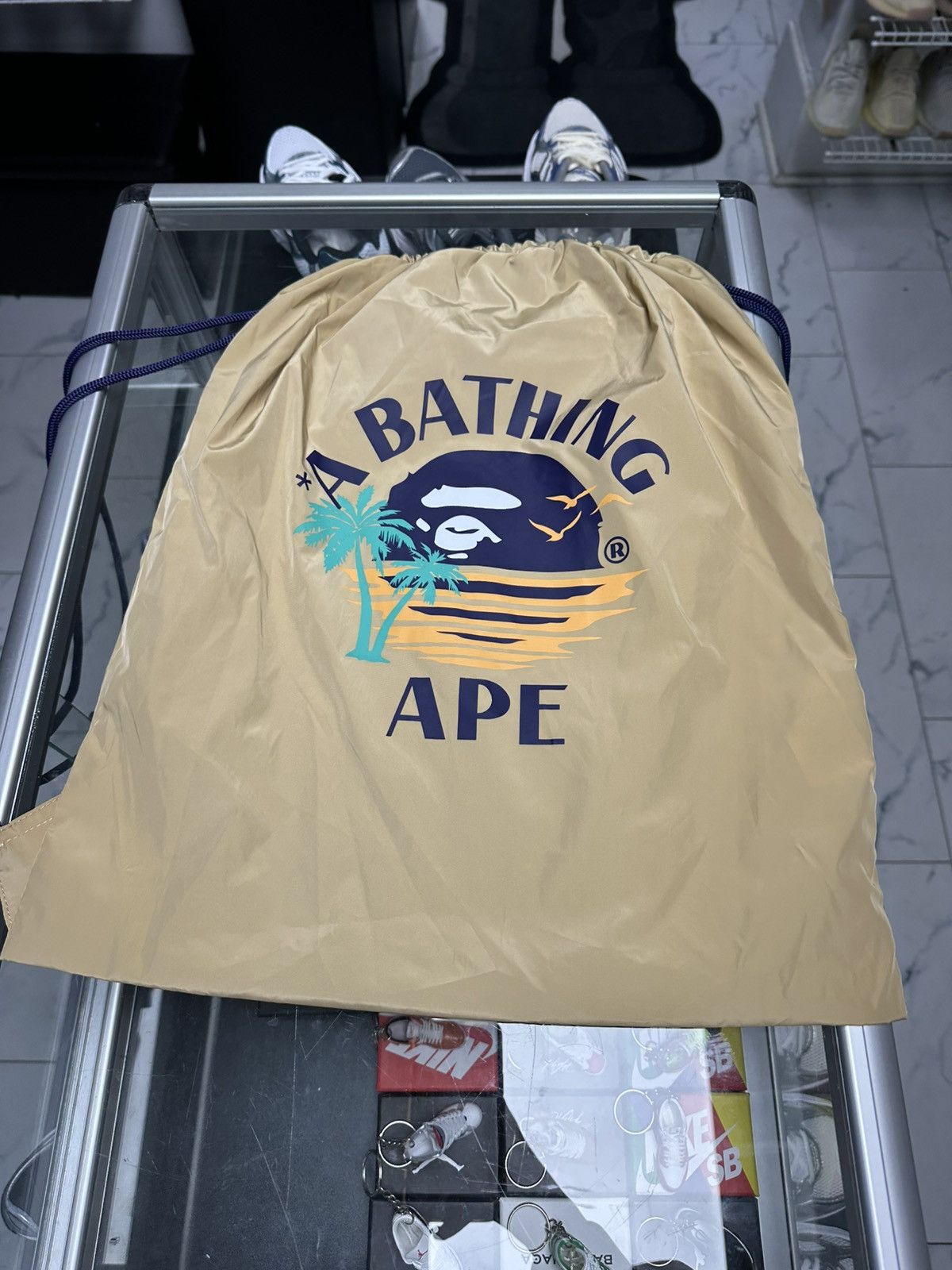 Bape Bape Japan Draw String Bag Size ONE SIZE - 1 Thumbnail