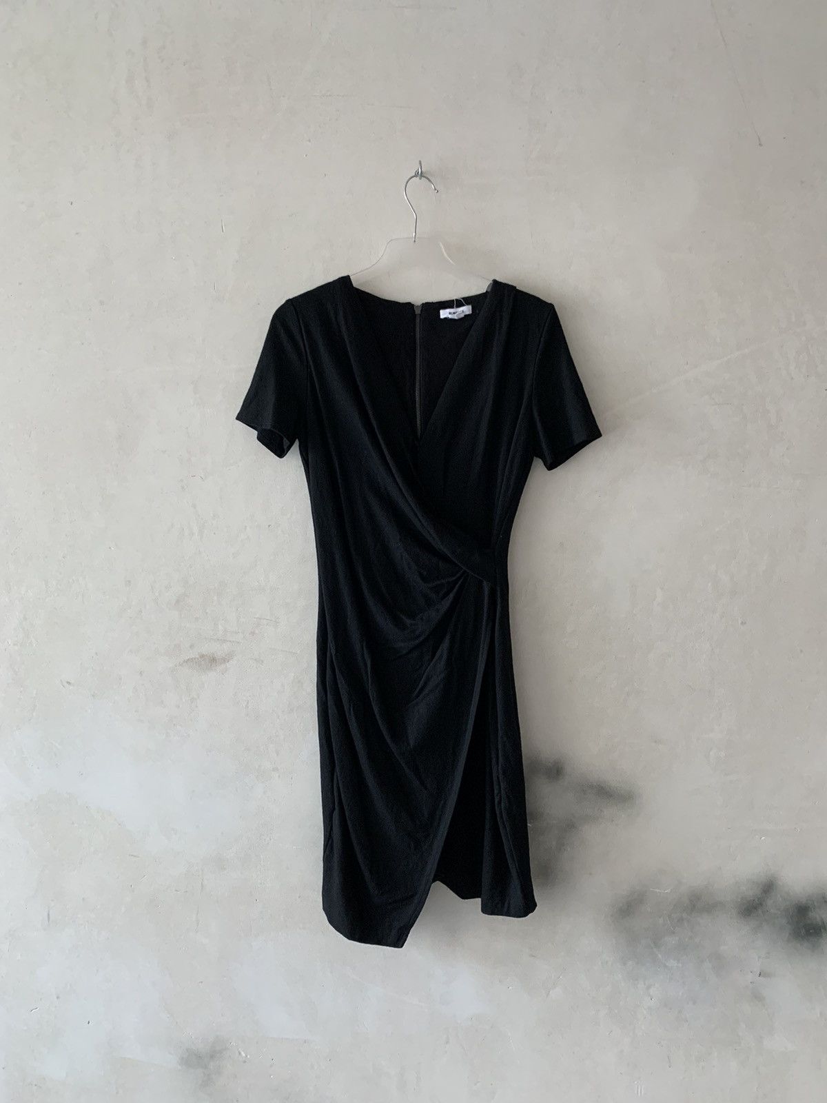 image of Helmut Lang Wool Dress in Black, Women's (Size Medium)