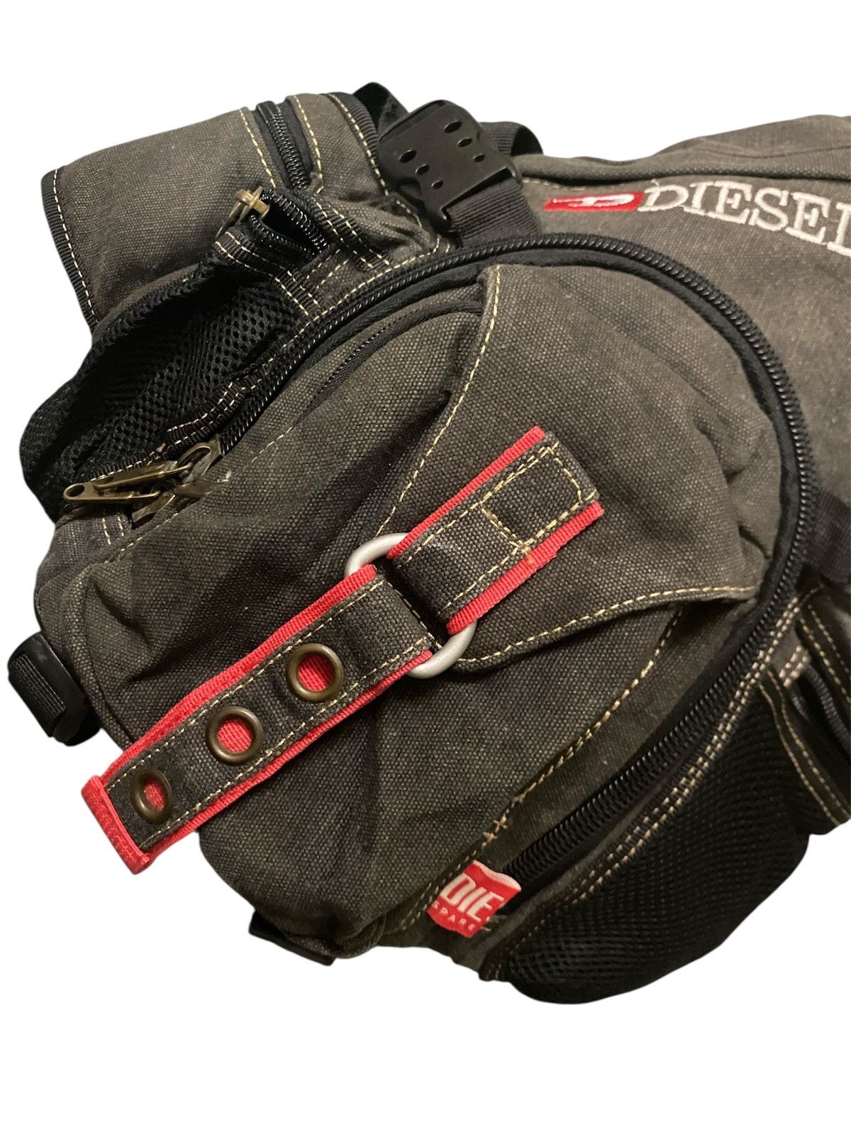Diesel Vintage Y2k Diesel Crossbody Bag Unisex RARE Size ONE SIZE - 4 Thumbnail