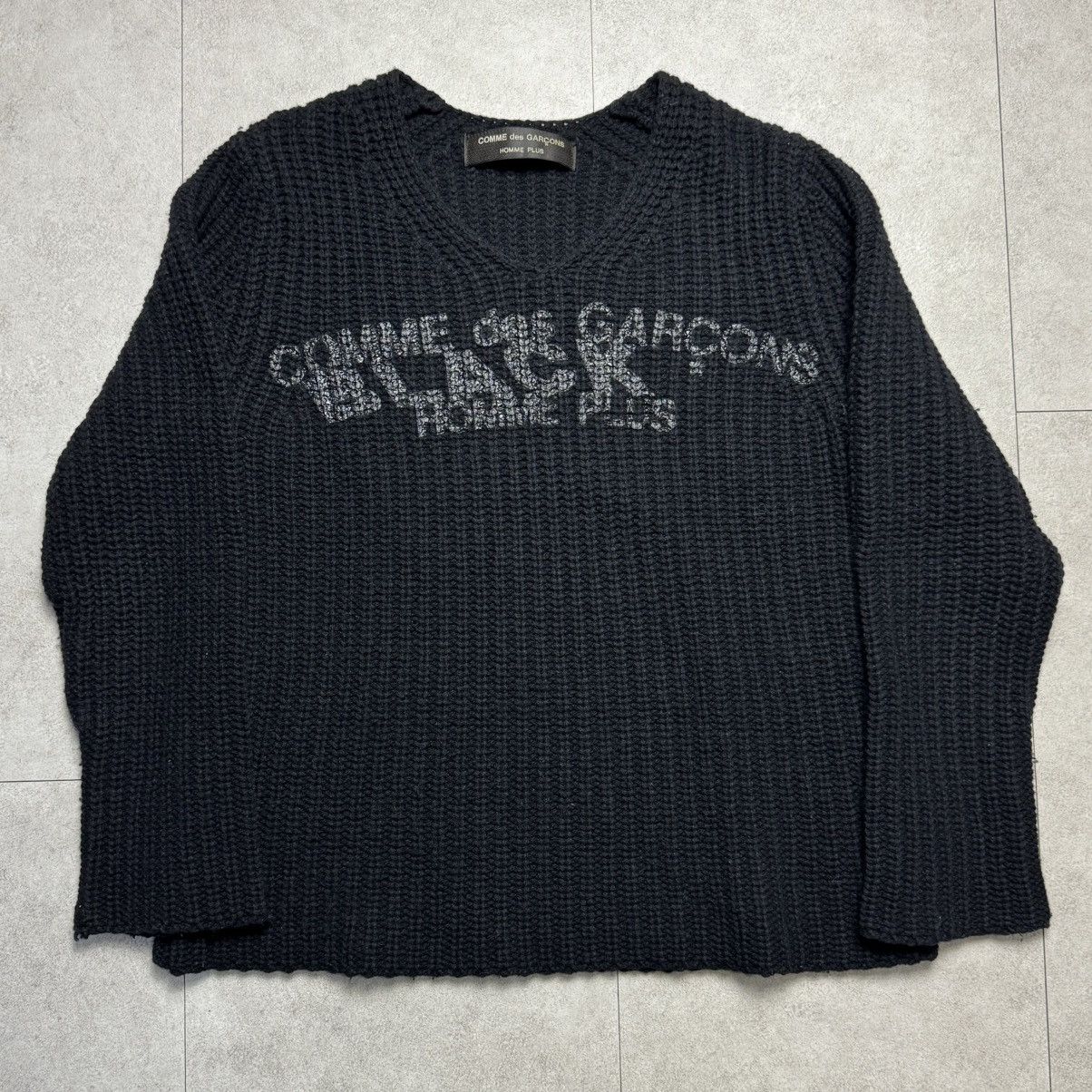 Comme des Garcons Homme Plus Comme des Garcons Homme Plus Black Sweater Size US M / EU 48-50 / 2 - 1 Thumbnail