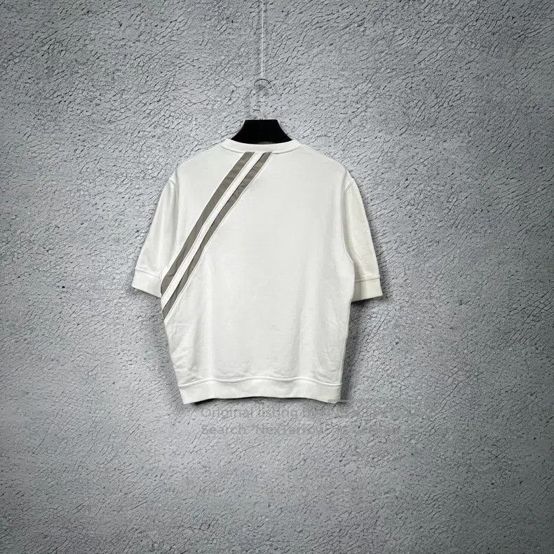 Hermes Hermes Men's Run H Logo Patch Short Sleeve T-Shirt - Side Size US L / EU 52-54 / 3 - 2 Thumbnail