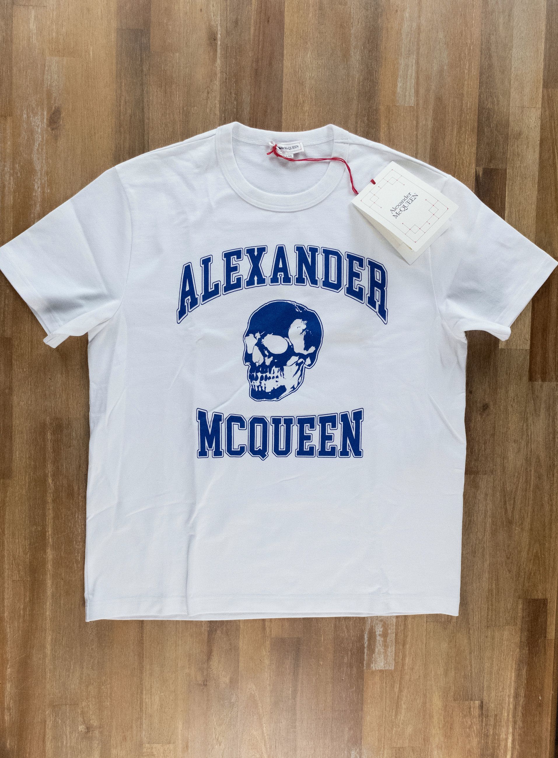 Alexander McQueen ALEXANDER MCQUEEN white regular fit Skull t-shirt Medium q Size US M / EU 48-50 / 2 - 1 Thumbnail