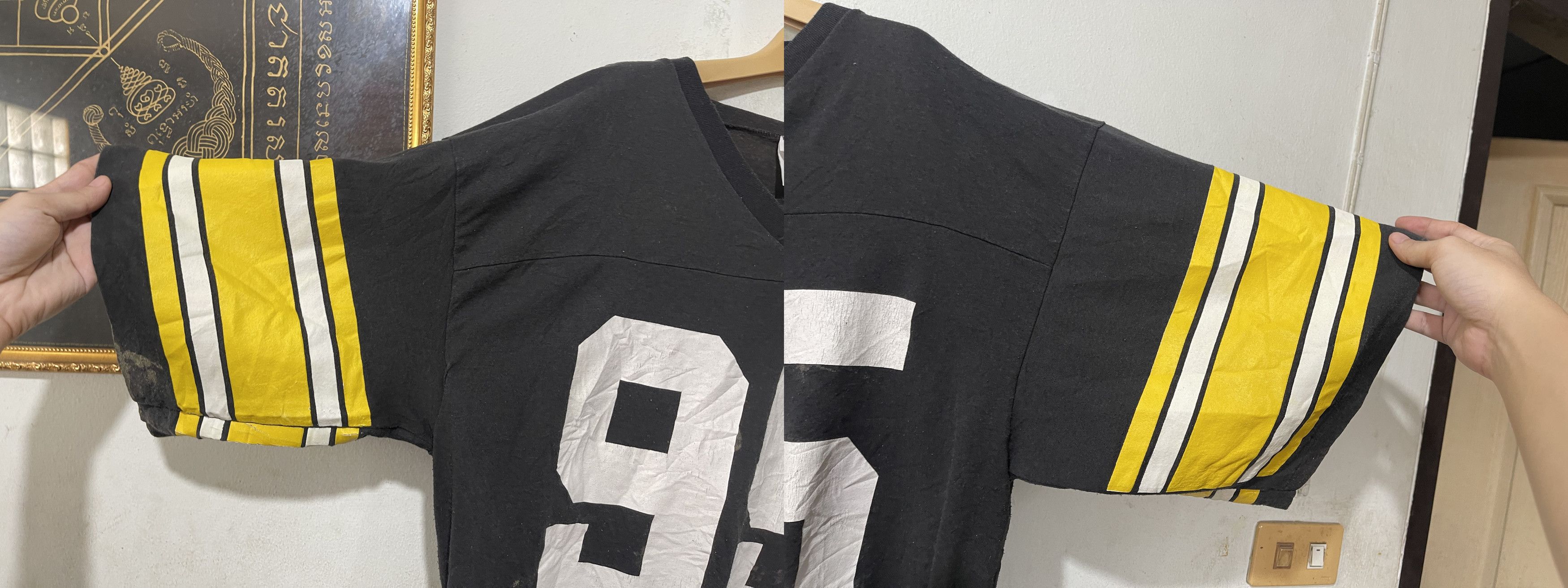 NFL × Vintage Vintage 90s Pittsburgh Steelers Jersey Size US XL / EU 56 / 4 - 4 Thumbnail