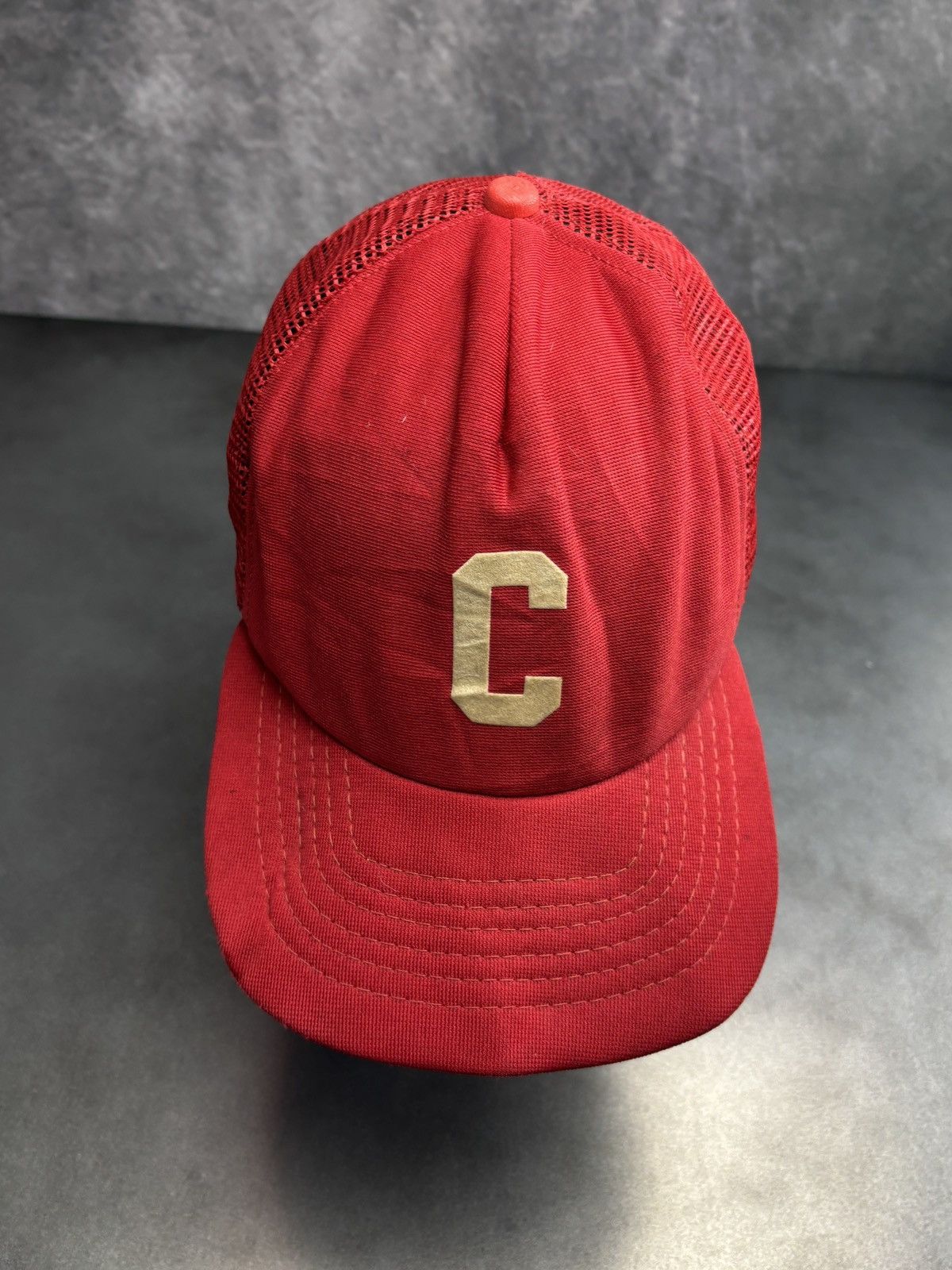 New Era × Vintage 1970s New Era Baseball Cap 80s Vintage Trucker Hat Mesh Snap Size ONE SIZE - 14 Thumbnail