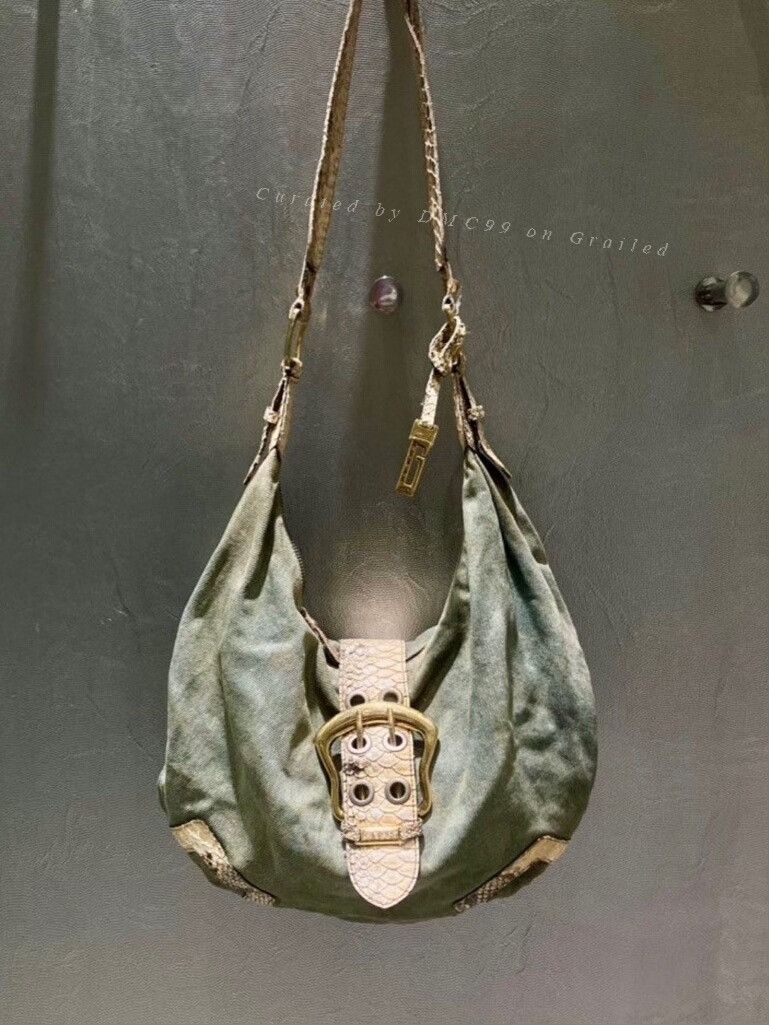 Guess Guess Vintage Denim Shoulder Bag Size ONE SIZE - 1 Thumbnail