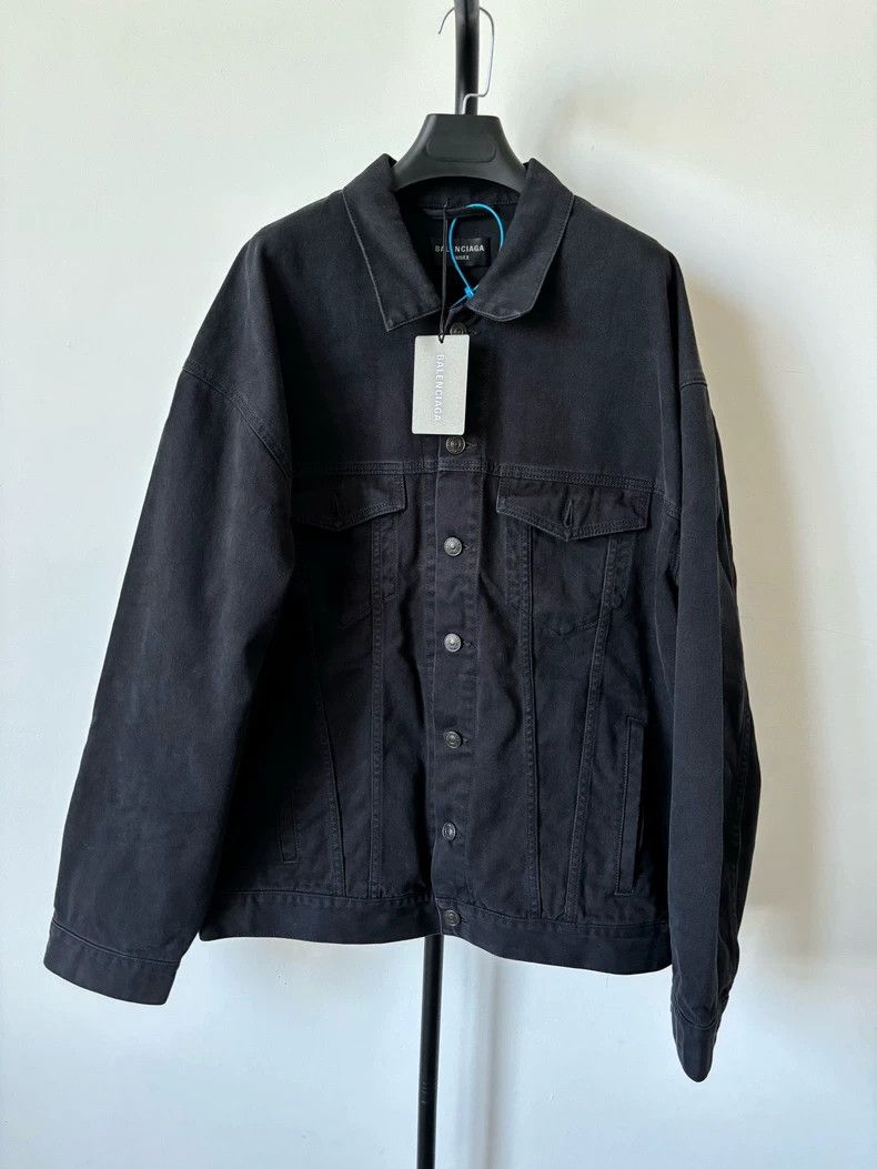 Balenciaga Balenciaga Duct Jean Jacket Jacket Size US S / EU 44-46 / 1 - 1 Thumbnail