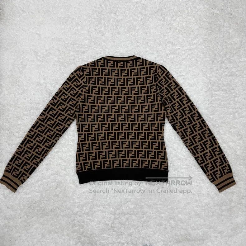 Fendi Fendi Monogram Knit Sweater Size XS / US 0-2 / IT 36-38 - 4 Thumbnail