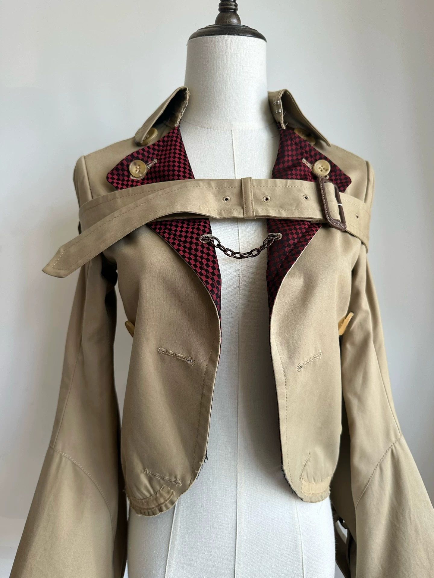 Junya Watanabe Junya Watanabe 2006 Runway Bondage Strap Jacket SS Size US XS / EU 42 / 0 - 2 Thumbnail