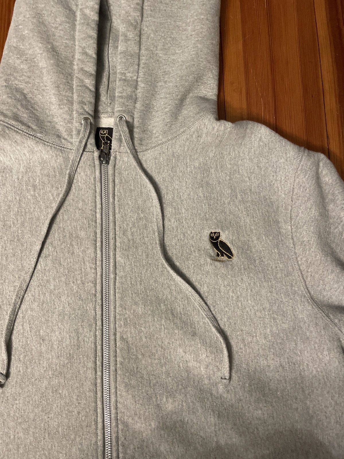 October's Very Own OVO Gray Zip-up Hoodie Size US XXL / EU 58 / 5 - 3 Thumbnail