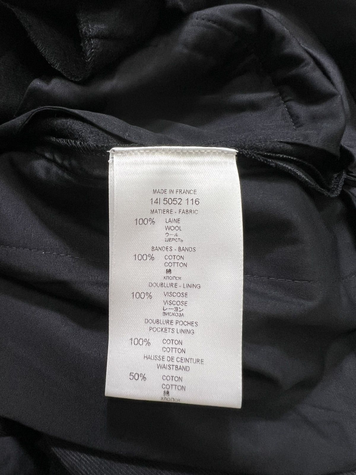Givenchy Givenchy - Riccardo Tisci - F/W ‘14 - Wool Wide Leg Trousers Size 26" / US 2 / IT 38 - 14 Thumbnail