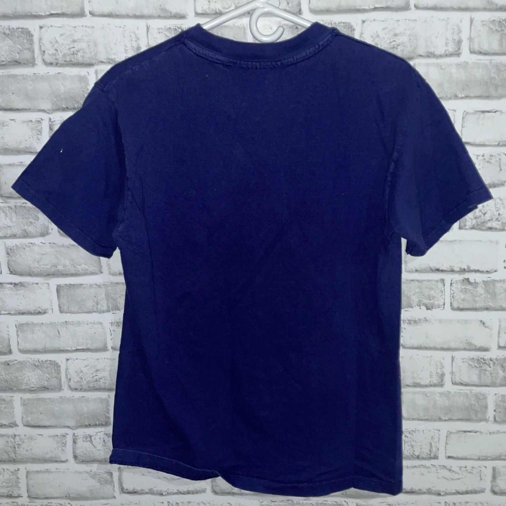 Hanes VINTAGE Hanes Purple Graphic T-Shirt Mens Medium USA Theme 80s Style Size US M / EU 48-50 / 2 - 5 Thumbnail