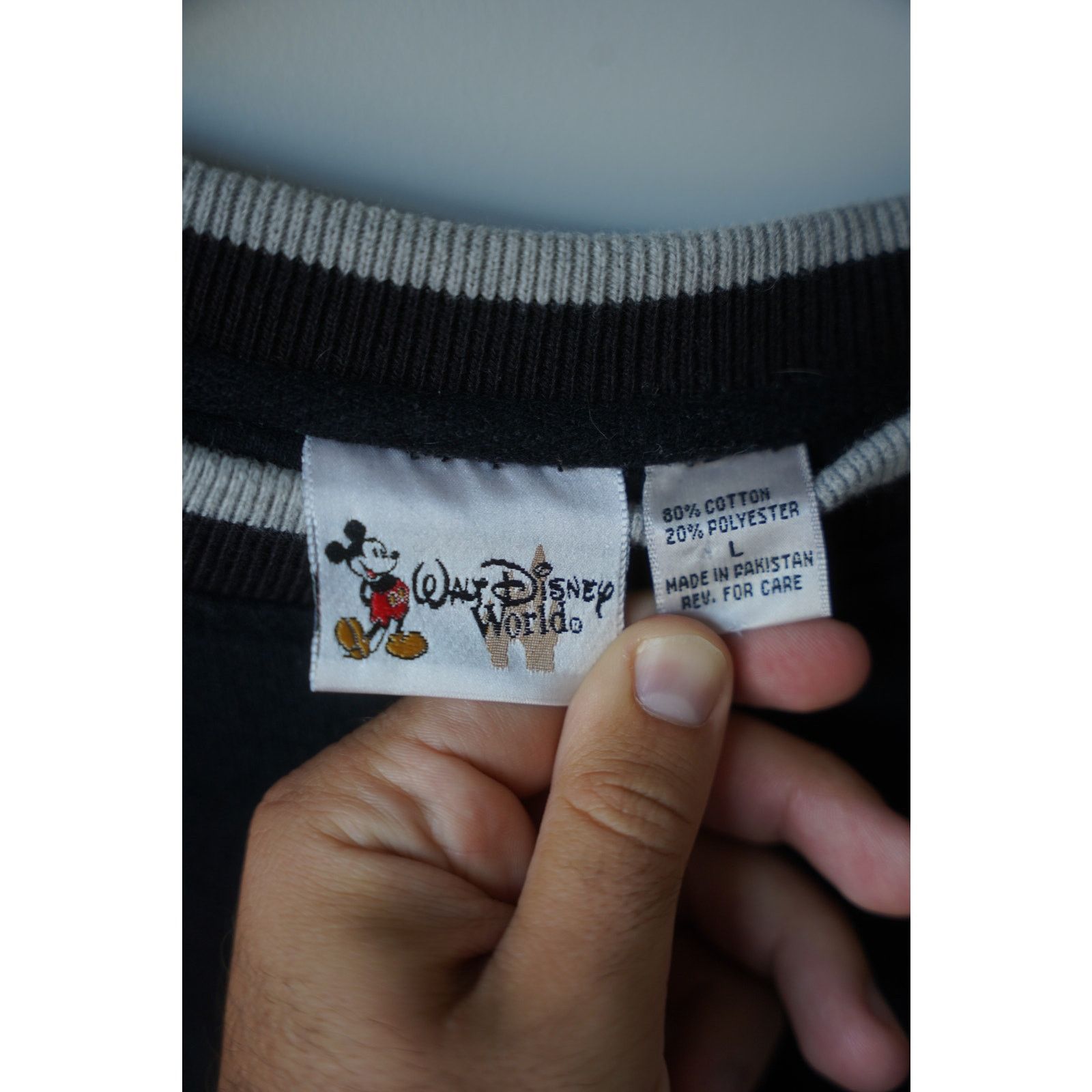 Disney Disney World “100 Years of Magic” Sweatshirt Mickey Mouse Size US L / EU 52-54 / 3 - 4 Thumbnail