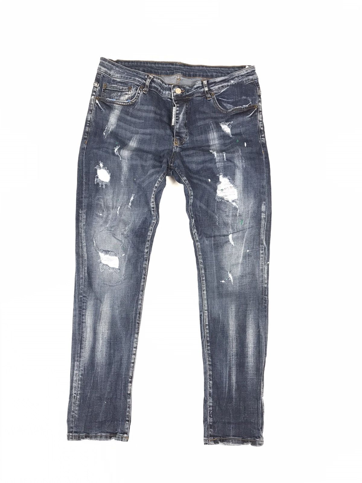 Dsquared2 Denim Distressed Pants
