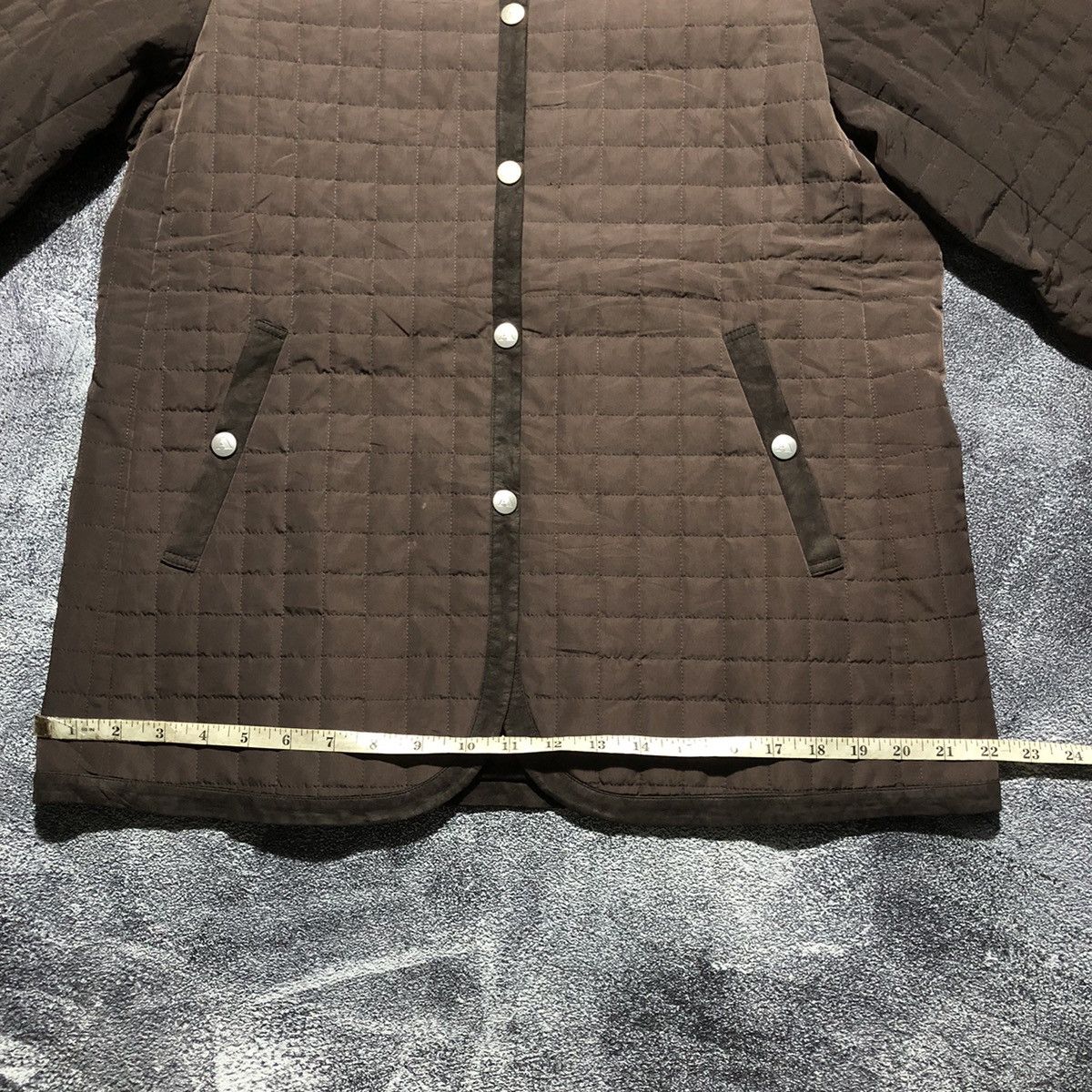 Aquascutum Aquascutum inner Iconic Pattern silk quilted jacket Size US M / EU 48-50 / 2 - 14 Thumbnail
