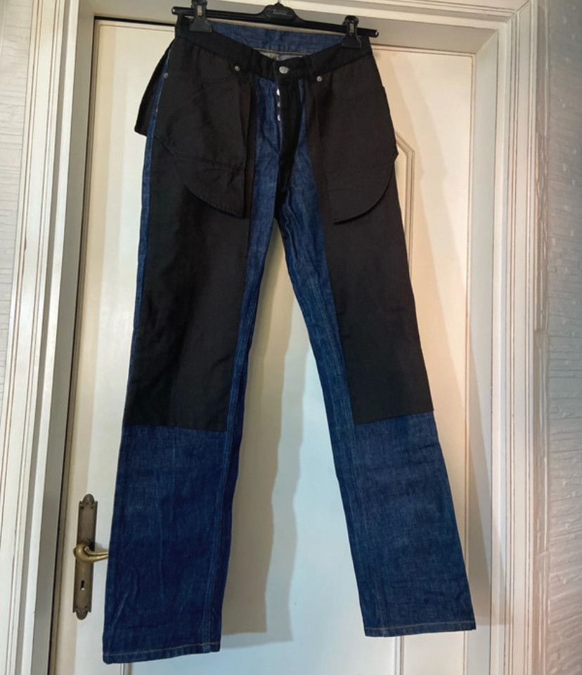 Helmut Lang Helmut Lang, Inside-out Indigo Raw Denim Jeans Size 30" / US 8 / IT 44 - 1 Thumbnail