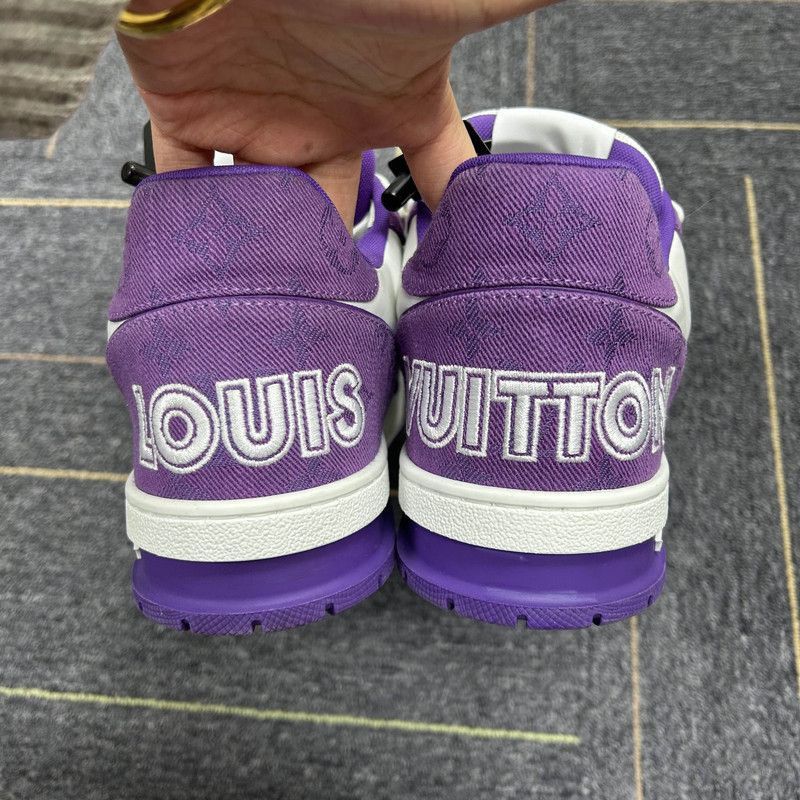 Louis Vuitton Louis Vuitton Trainer Low-Top Fashion Sneakers -2508 Size US 8 / EU 41 - 3 Thumbnail