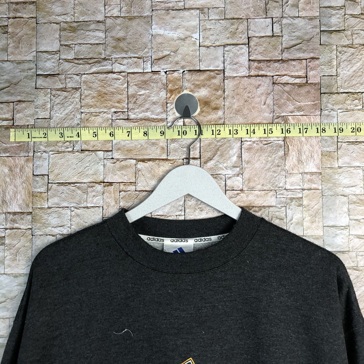 Adidas Adidas Grey Sweatshirt #A253 Size US L / EU 52-54 / 3 - 4 Thumbnail