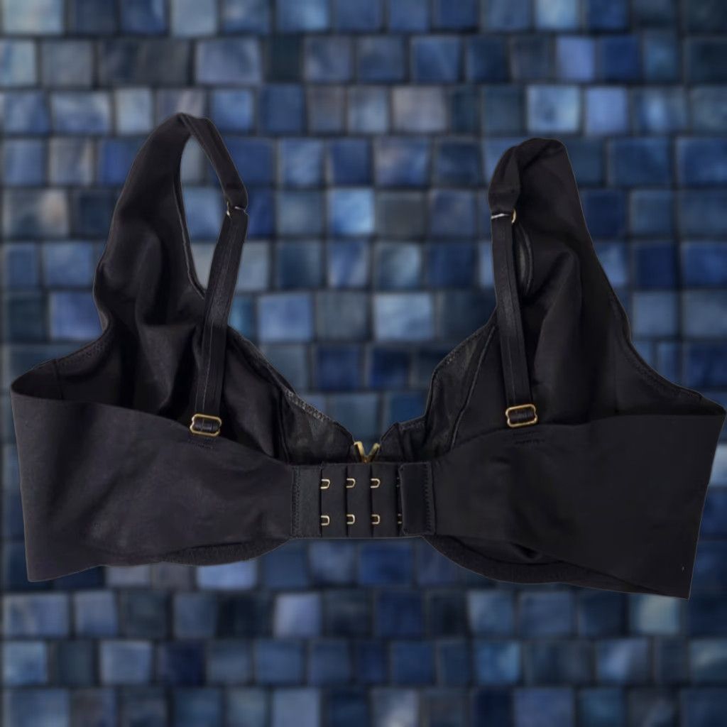 Victoria's Secret Victorias Secret Womens Bra 34DD Black Underwired Unlined Perfect Coverage Size ONE SIZE - 1 Thumbnail
