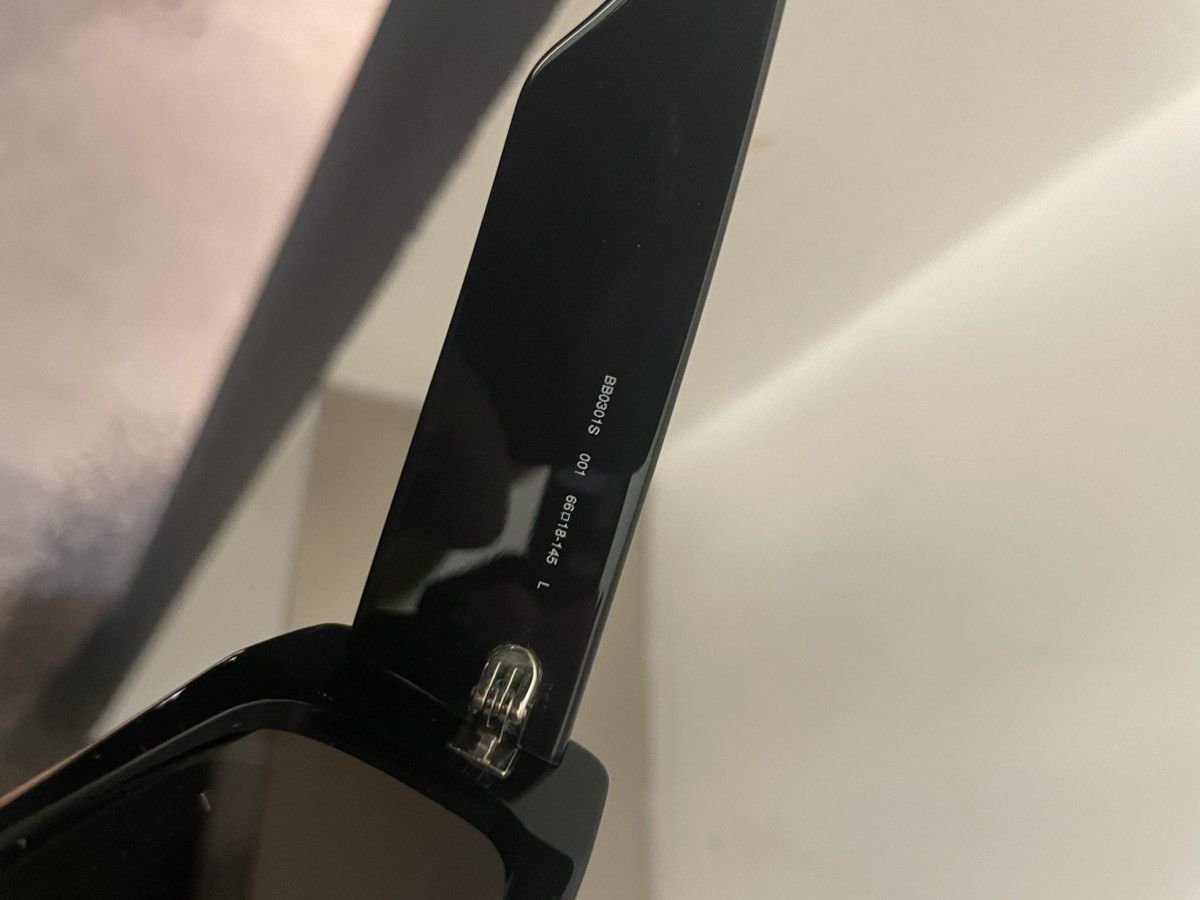 Balenciaga ‘EDGY RECTANGLE’ SUNGLASSES Size ONE SIZE - 3 Thumbnail